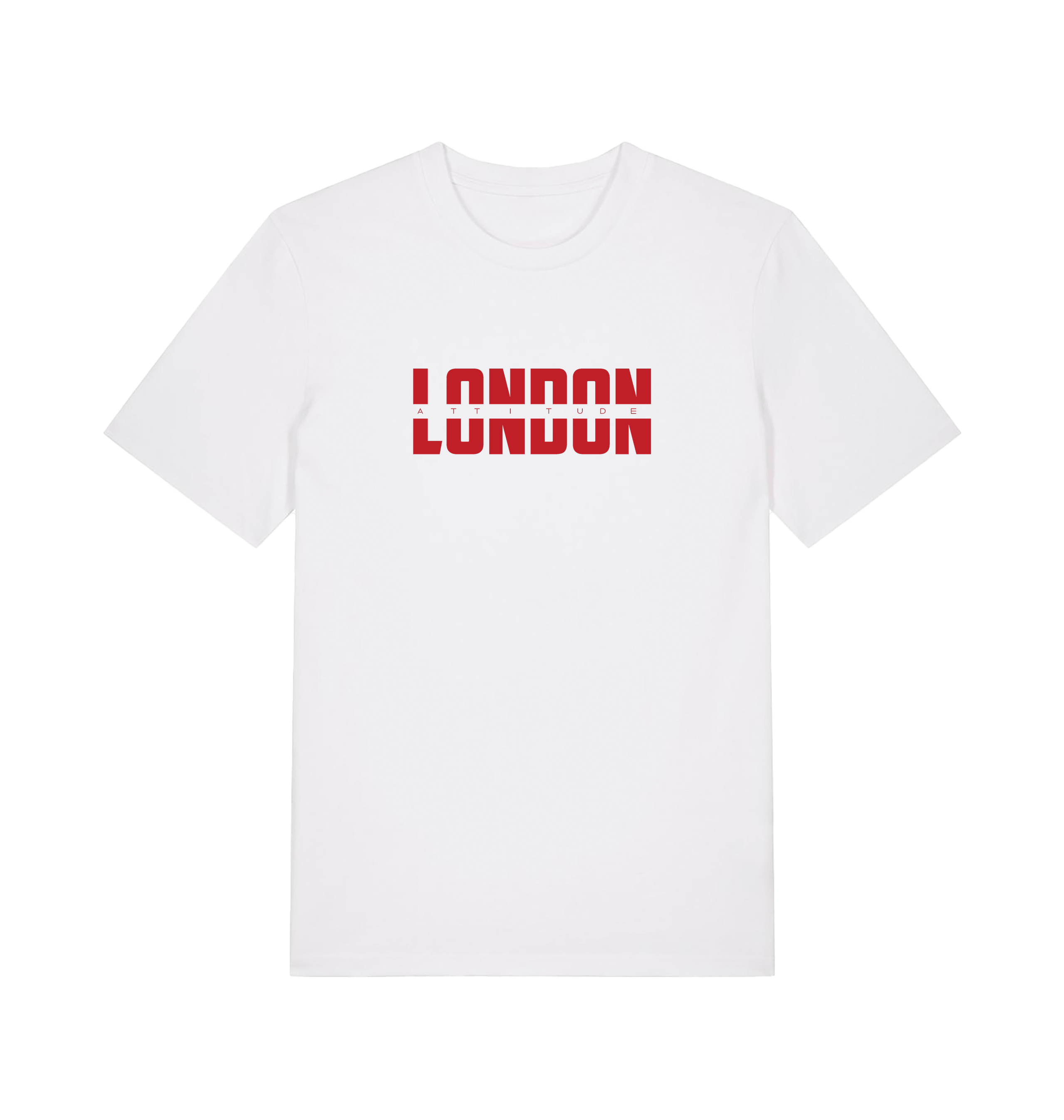 White Printed T-shirt Front