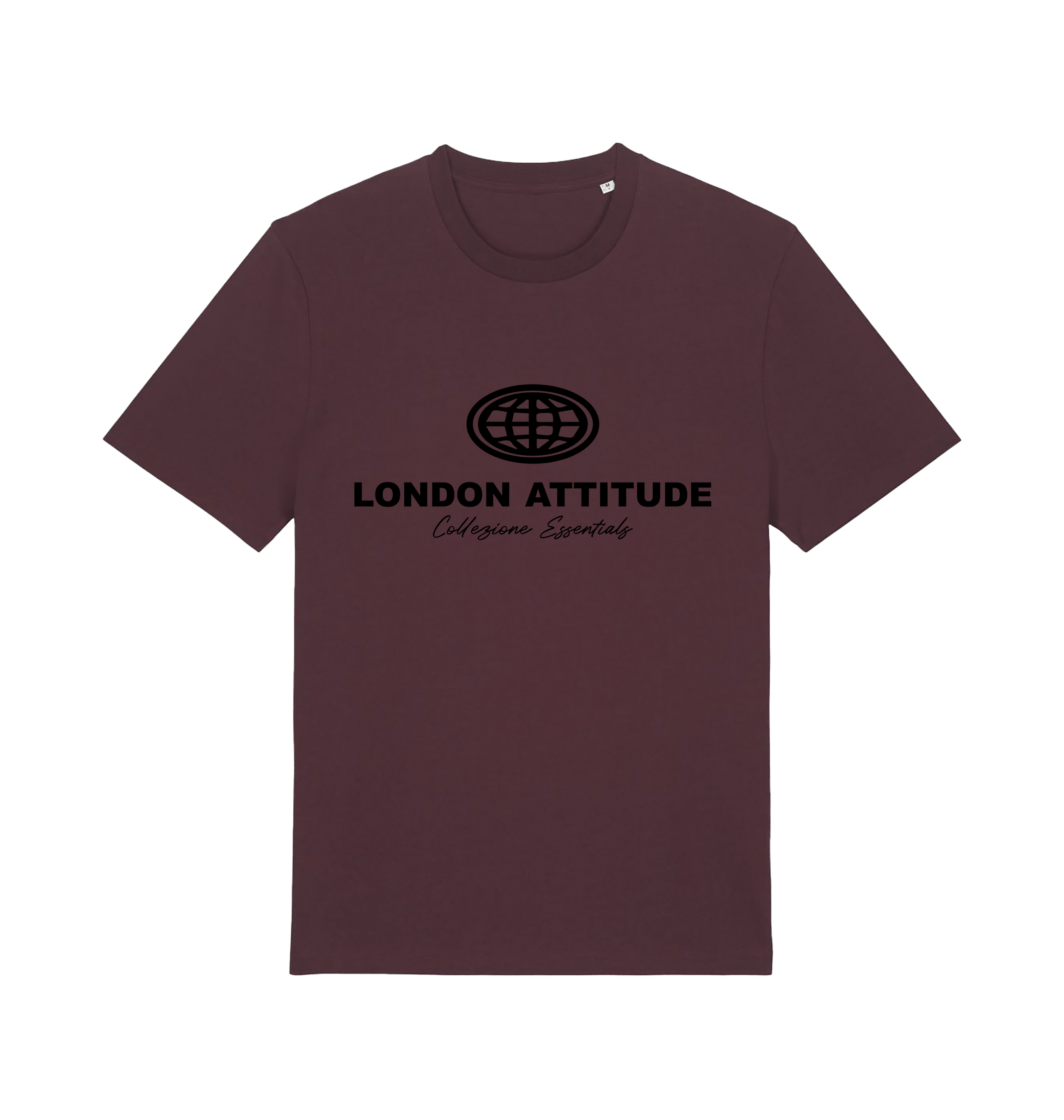 Red Brown Printed T-shirt Front