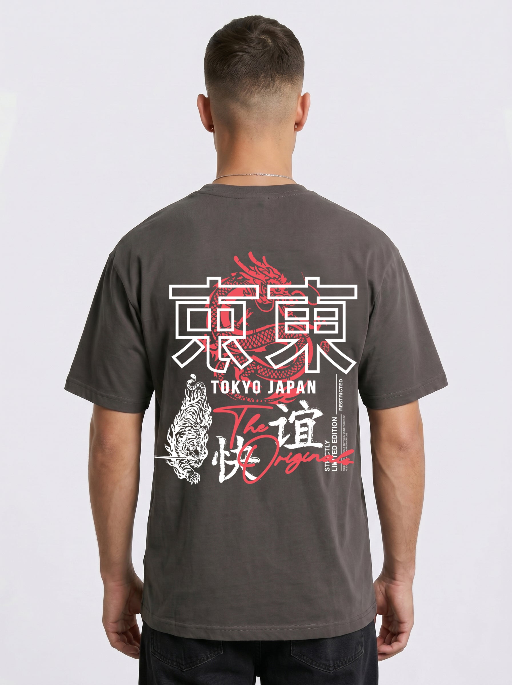 Tokyo Dragon Premium Organic Cotton Relaxed Fit T-Shirt