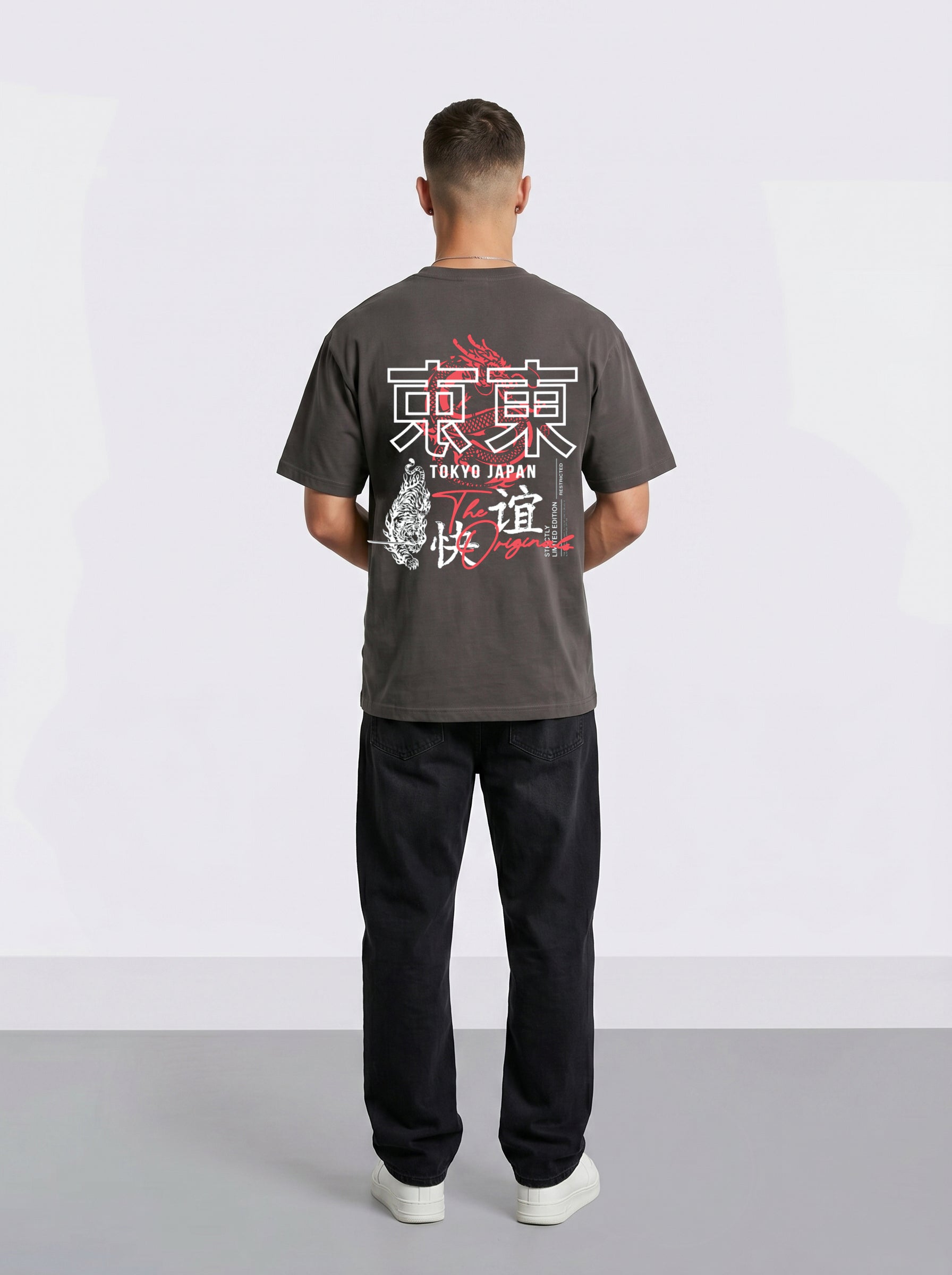 Tokyo Dragon Premium Organic Cotton Relaxed Fit T-Shirt