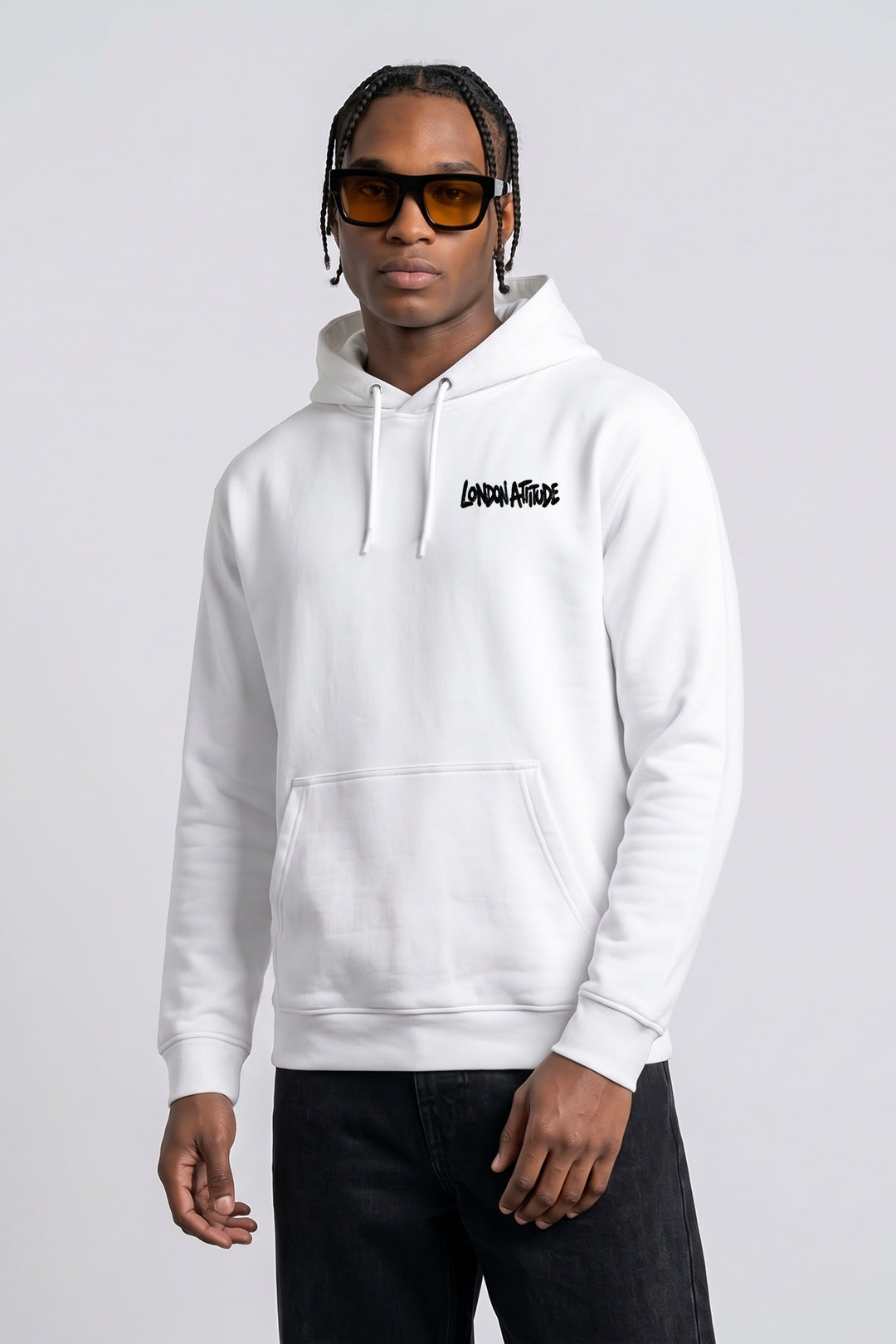 Relaxed Fit City Graffiti Graphic Hoodie