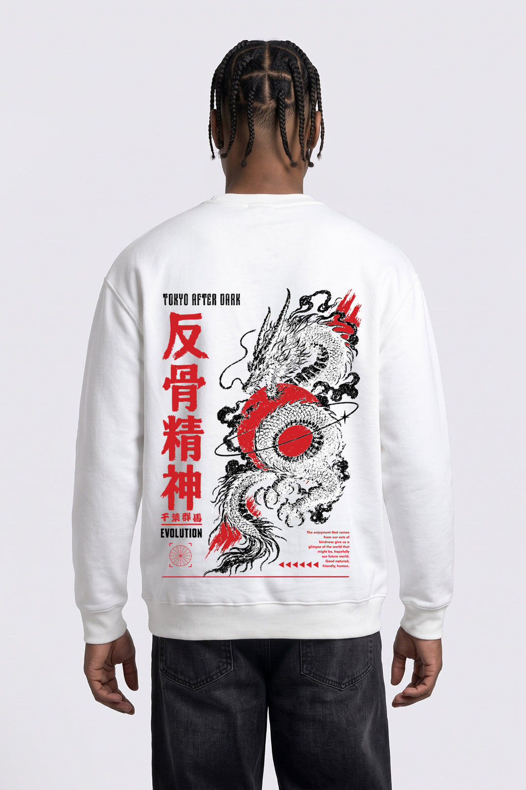 Relaxed Fit Tokyo After Dark Sweatshirt