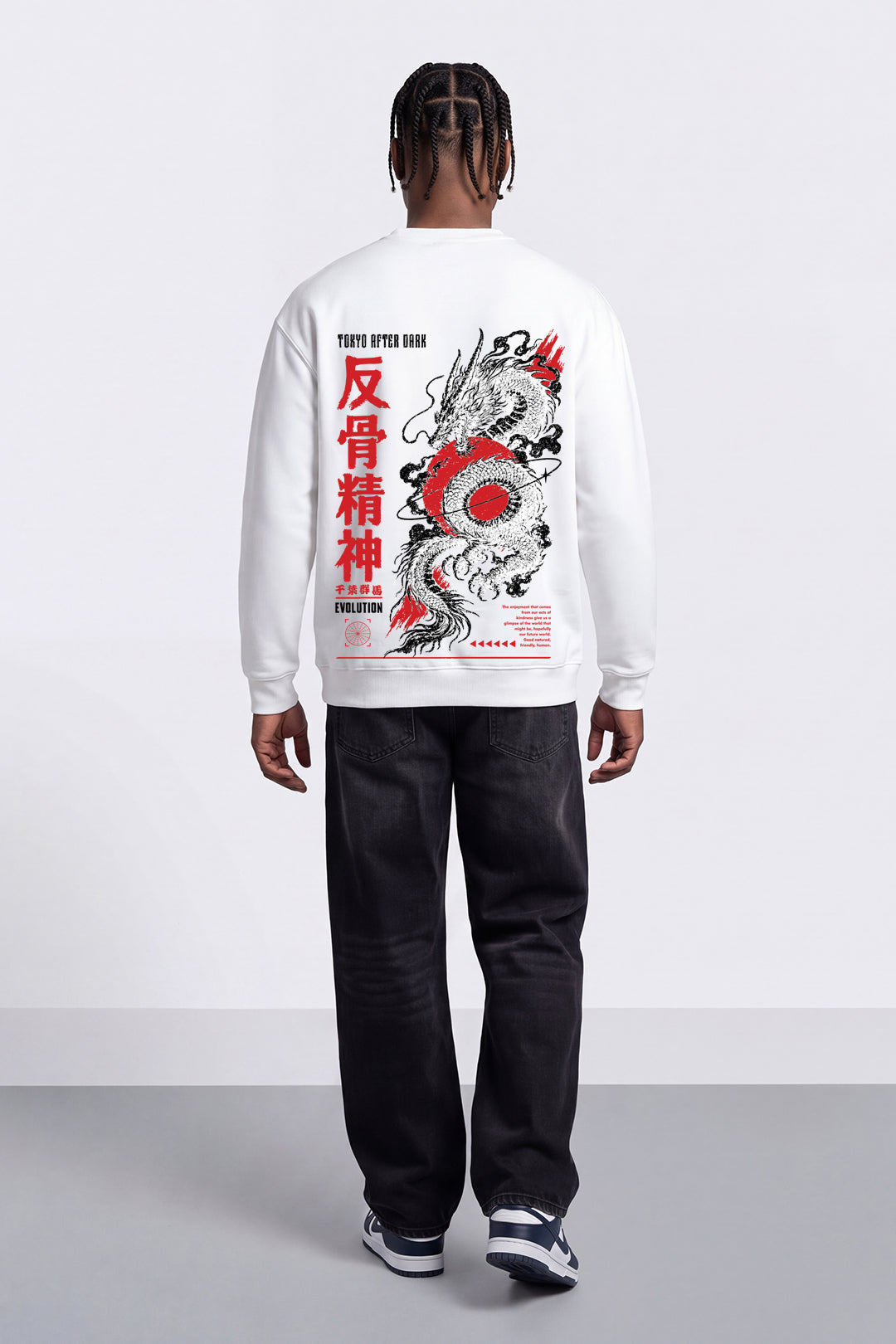 Relaxed Fit Tokyo After Dark Sweatshirt