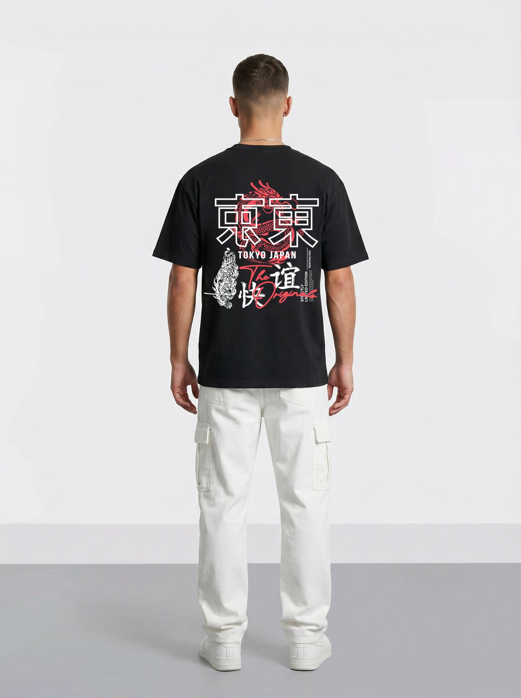 Tokyo Dragon Premium Organic Cotton Relaxed Fit T-Shirt