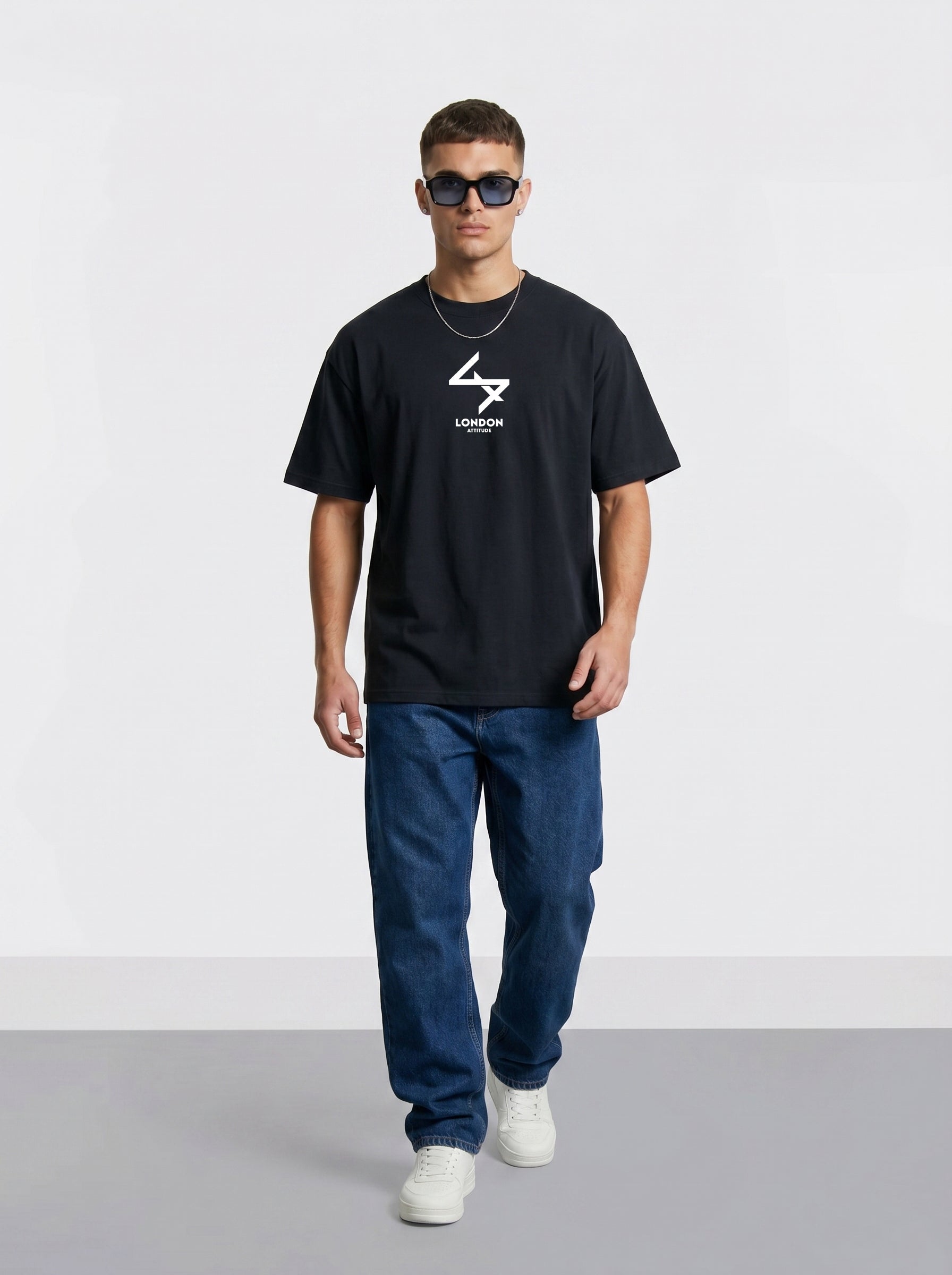 Japanese inspired Oversized Heavyweight Cotton T-Shirt