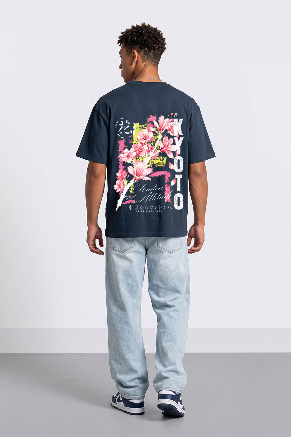 Japanese Blossom Oversized Heavyweight T-Shirt