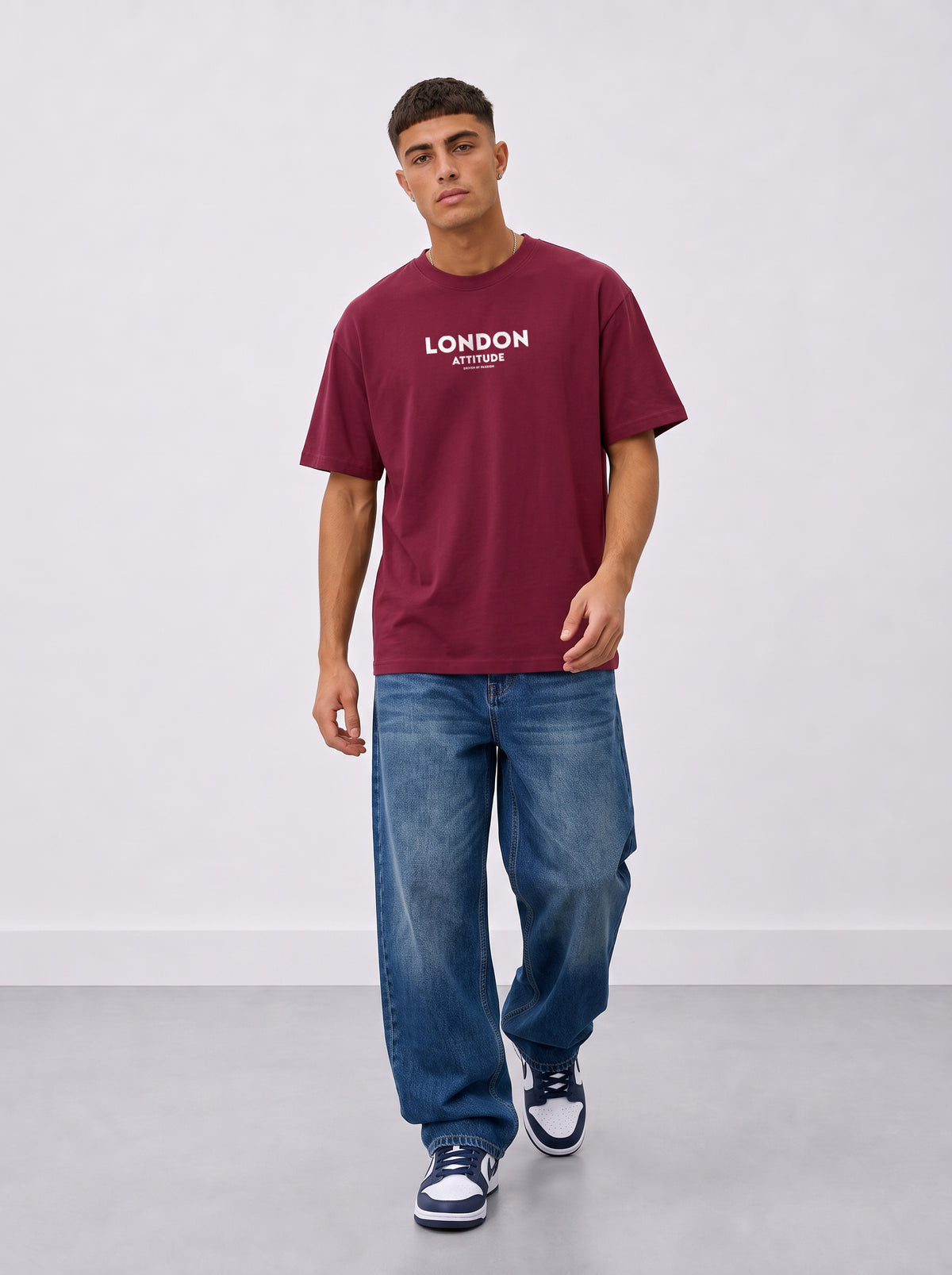 Dragon & Rose Premium Oversized Heavyweight T-Shirt
