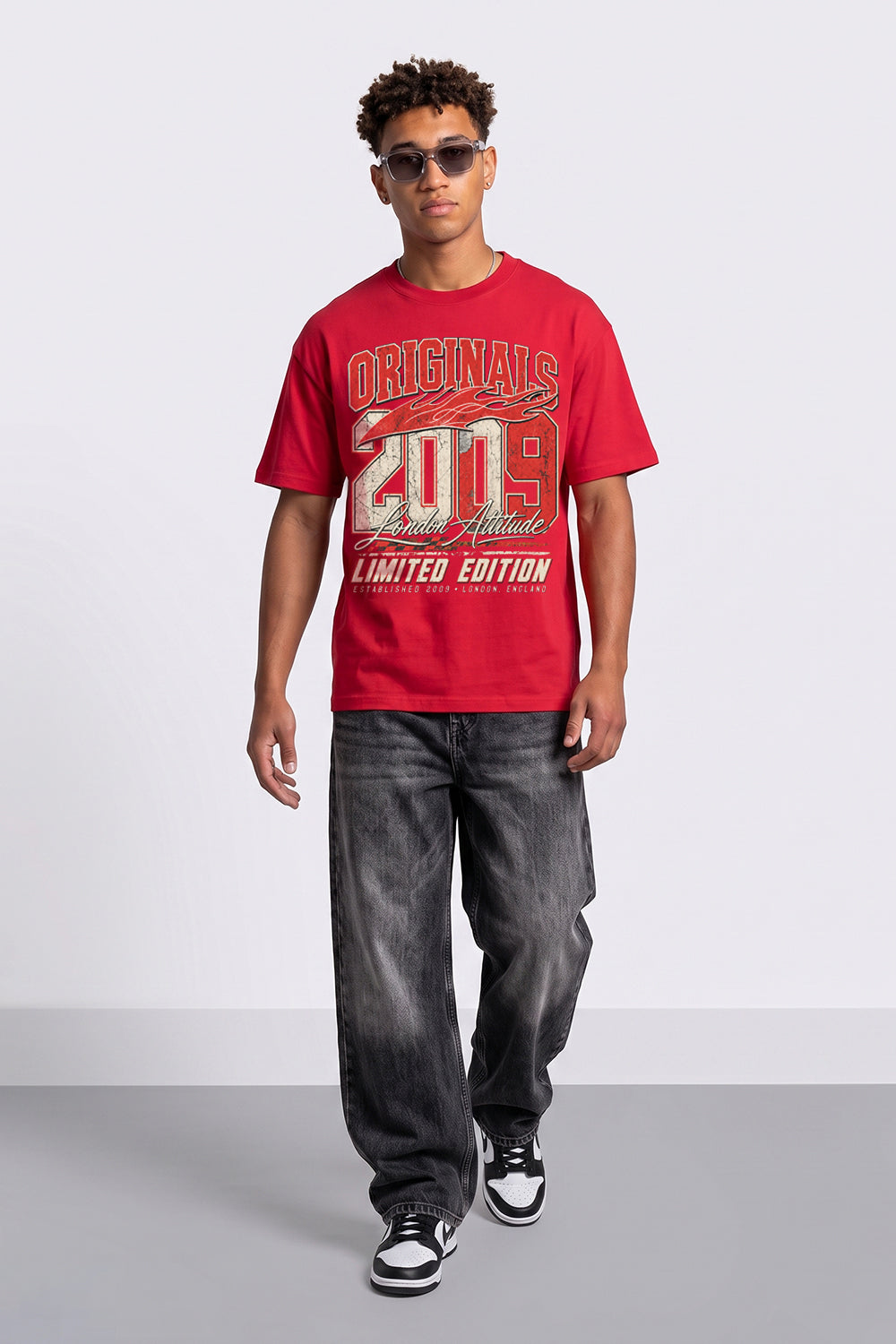 Originals 2009 Oversized Heavyweight Graphic T-Shirt