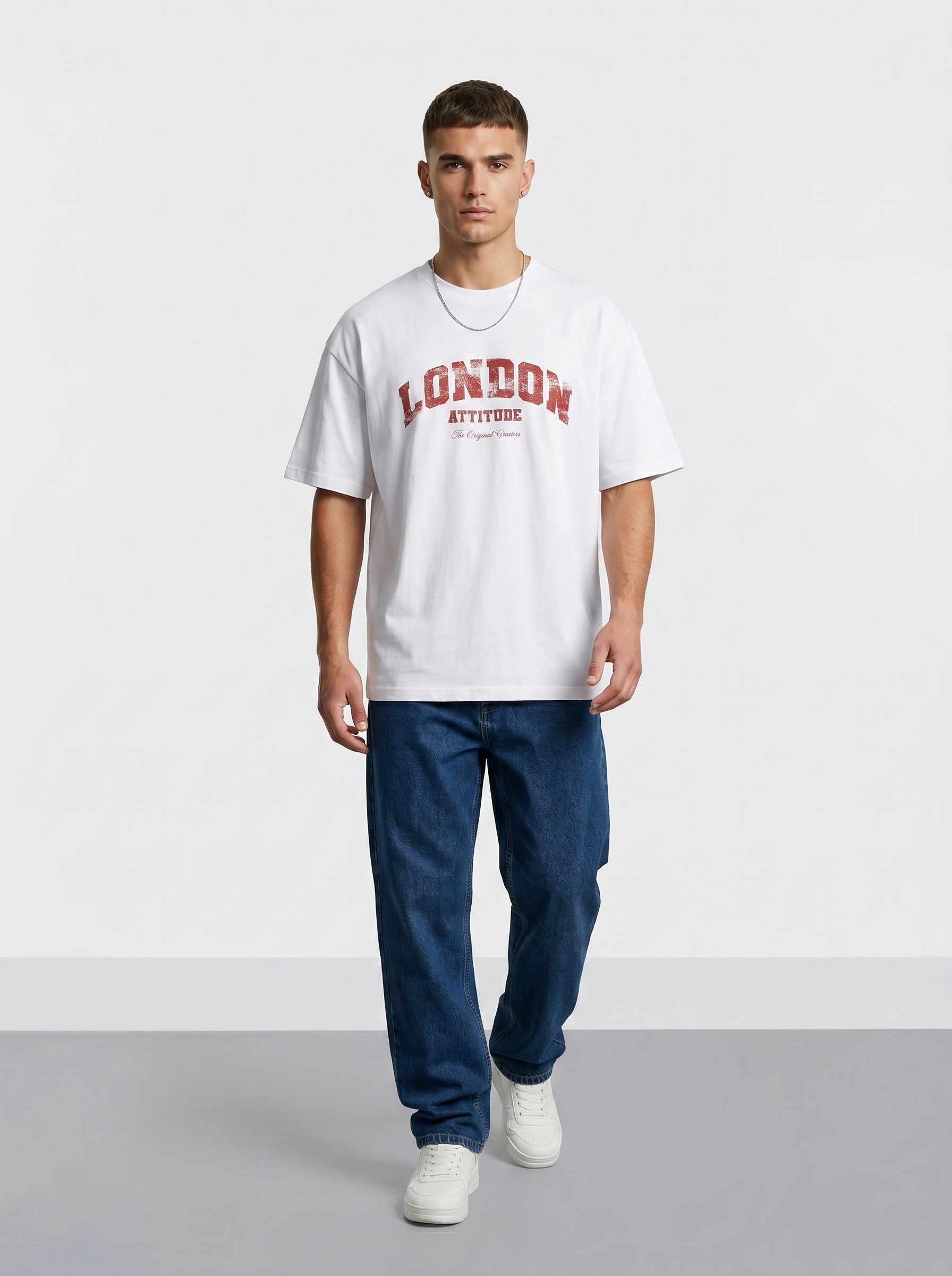 Original Creators Premium Organic Cotton T-Shirt with Vintage Red Logo