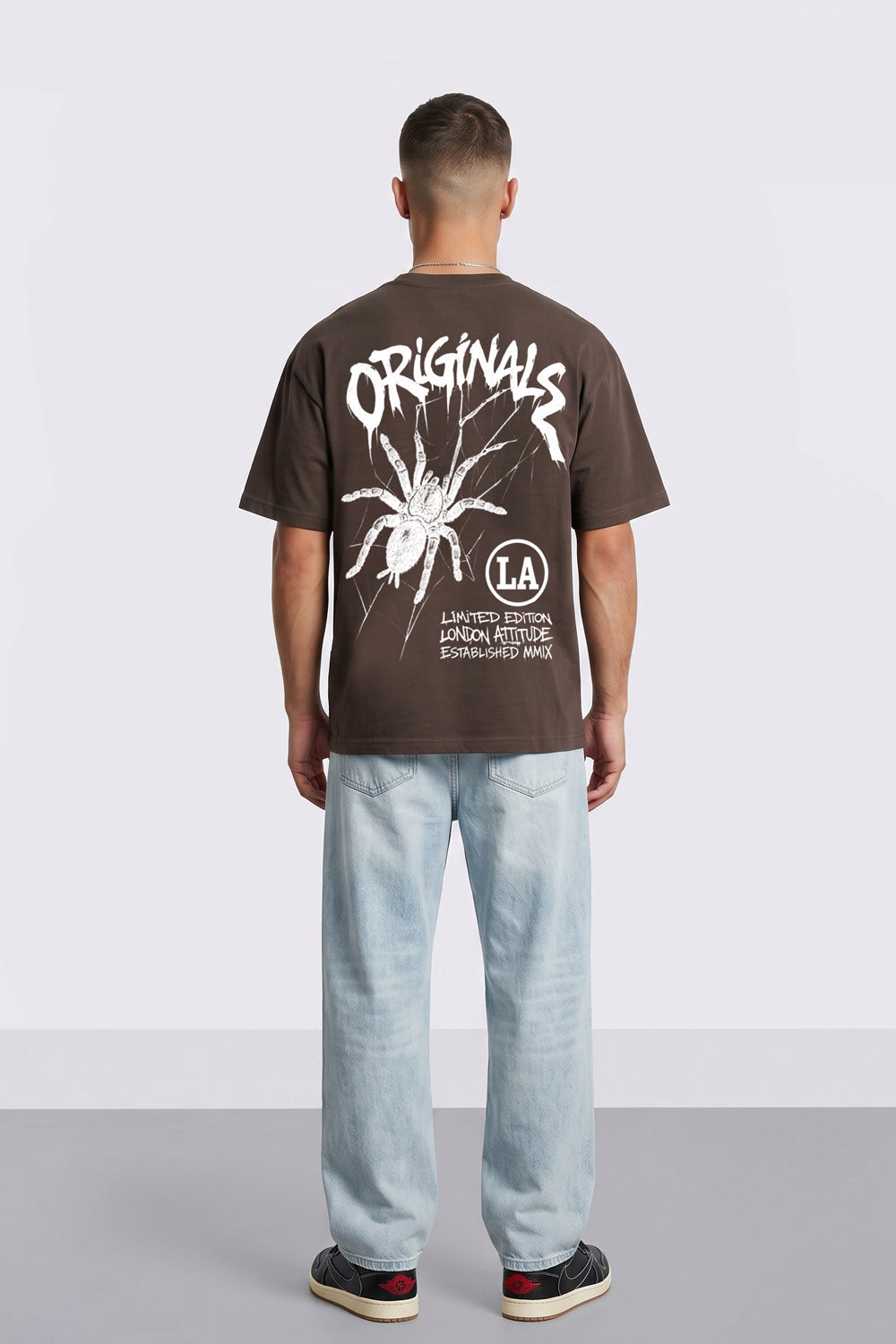 Originals Oversized Heavyweight Spider Graphic T-Shirt