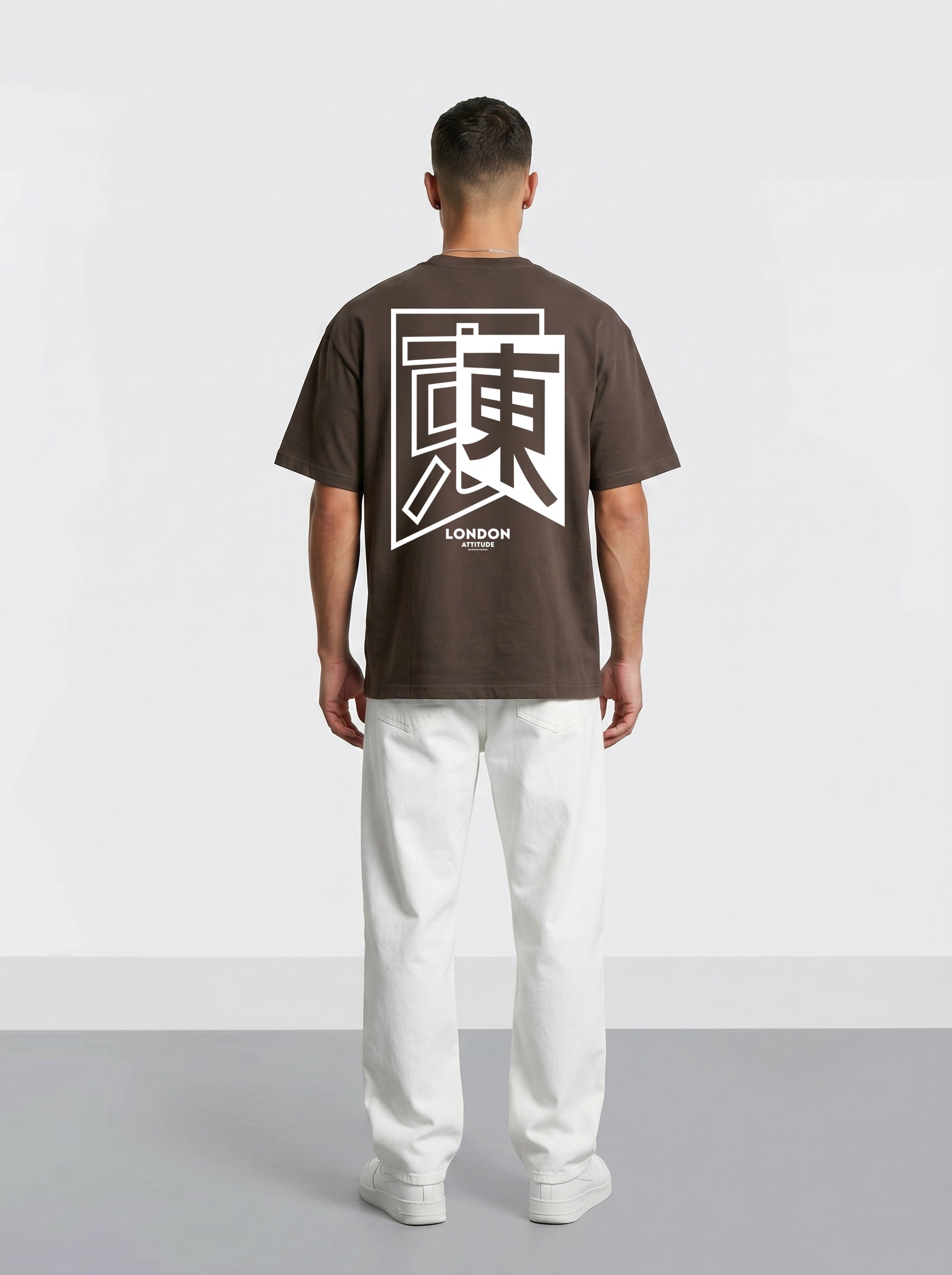 Japanese inspired Oversized Heavyweight Cotton T-Shirt