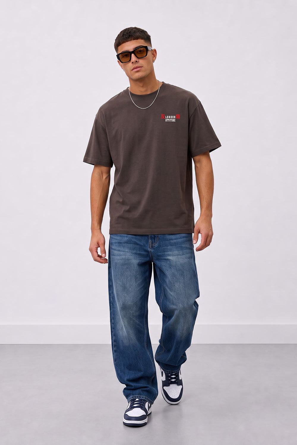 Tokyo After Dark Dragon Oversized Heavyweight Graphic T-Shirt