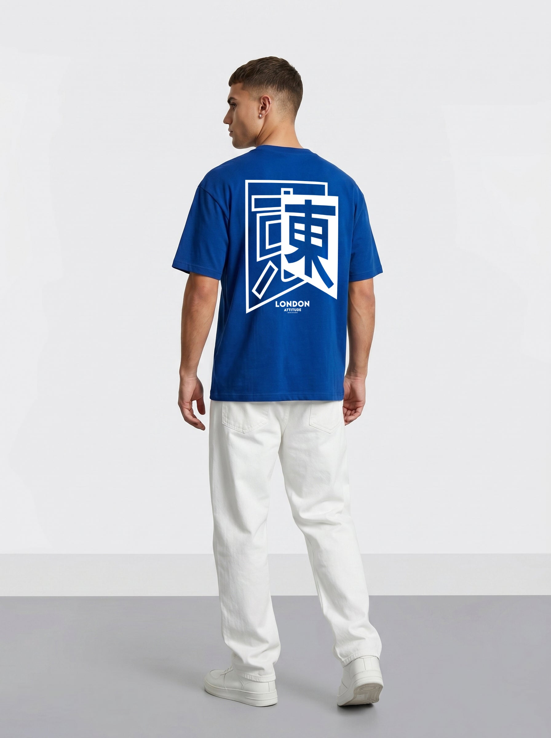 Japanese inspired Oversized Heavyweight Cotton T-Shirt