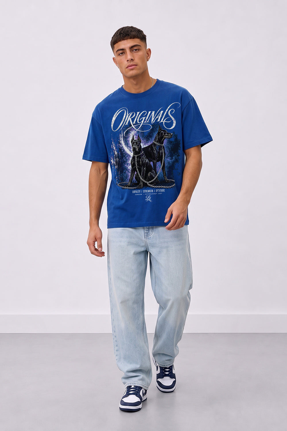 Doberman Oversized Heavyweight Graphic T-Shirt