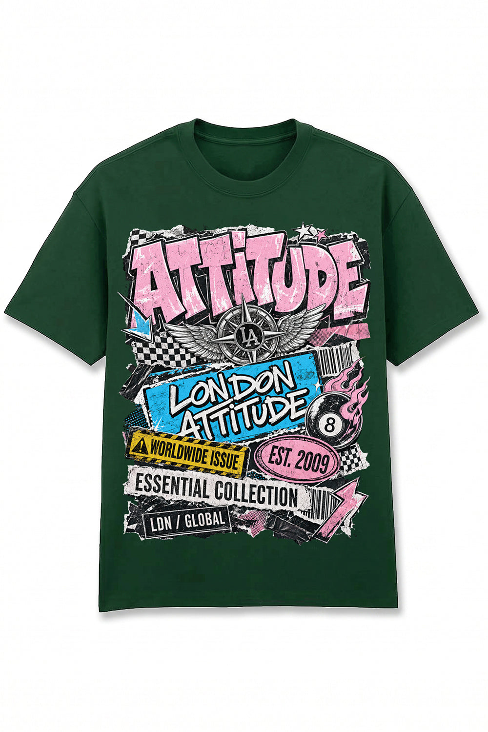 Retro Graphic Oversized Heavyweight Streetwear T-Shirt