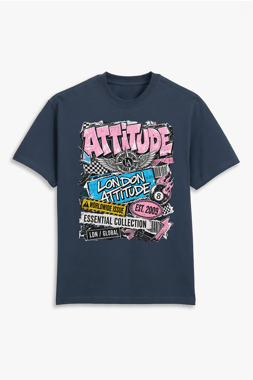 Retro Graphic Oversized Heavyweight Streetwear T-Shirt