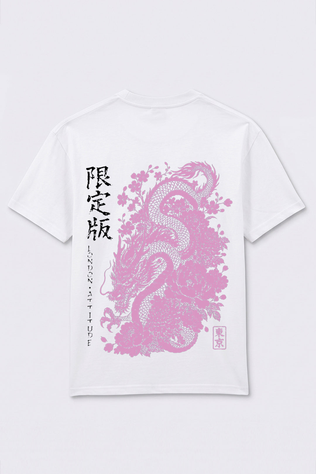 Japanese-Inspired Dragon Graphic T-Shirt