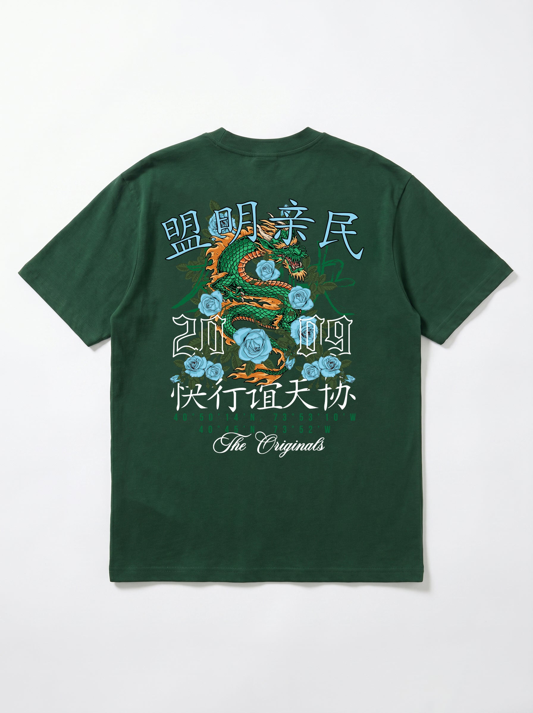 Original Creators Dragon Graphic Heavyweight Oversized T-Shirt