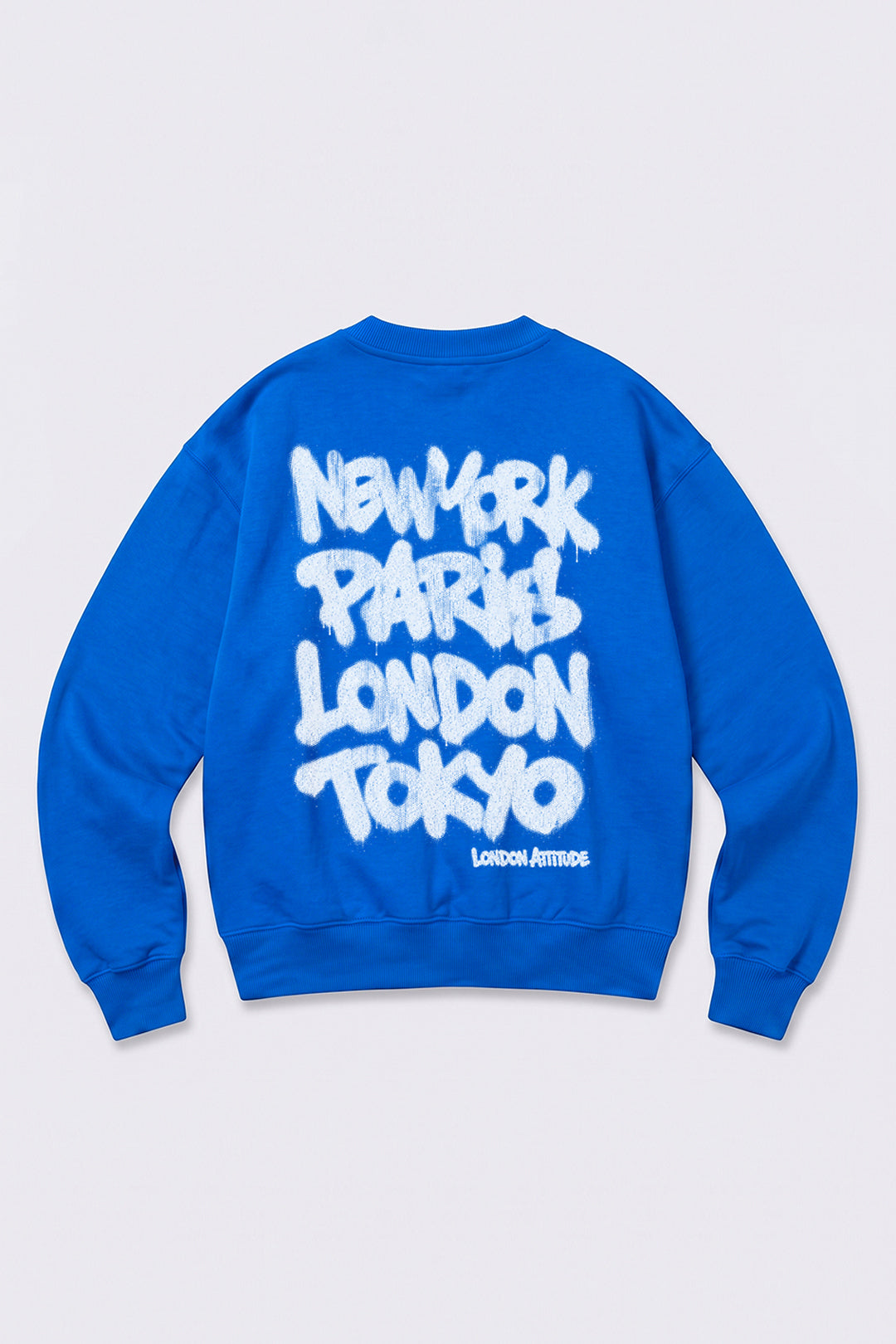 Relaxed Fit Heavyweight City Graffiti Sweatshirt
