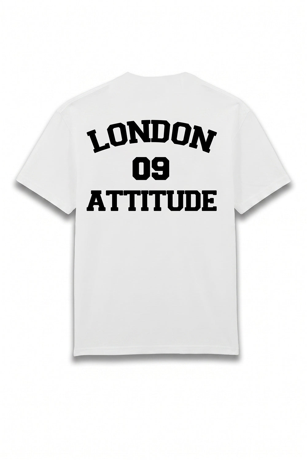 Oversized Heavyweight T-Shirt with Varsity Back Print