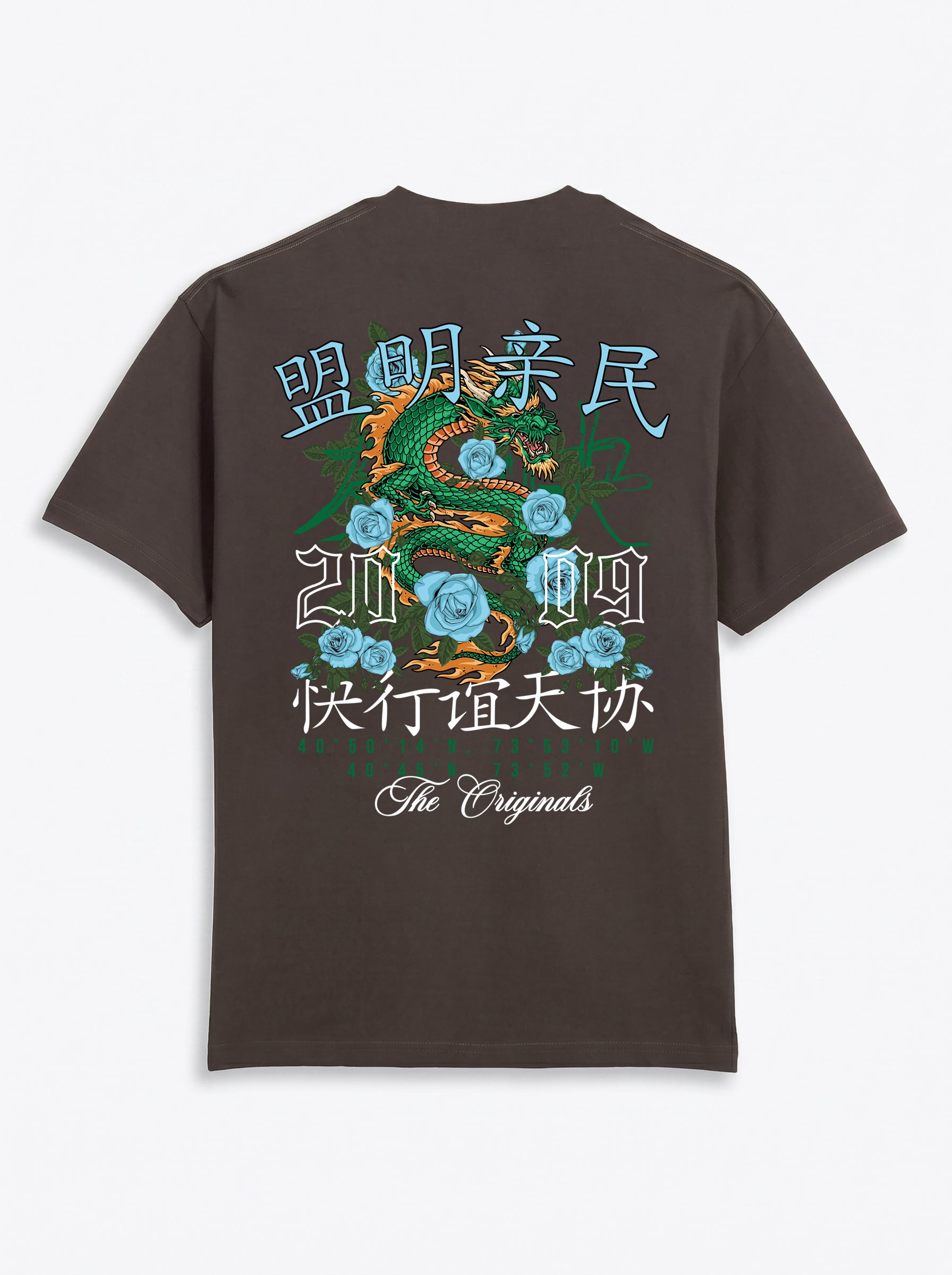 Original Creators Dragon Graphic Heavyweight Oversized T-Shirt
