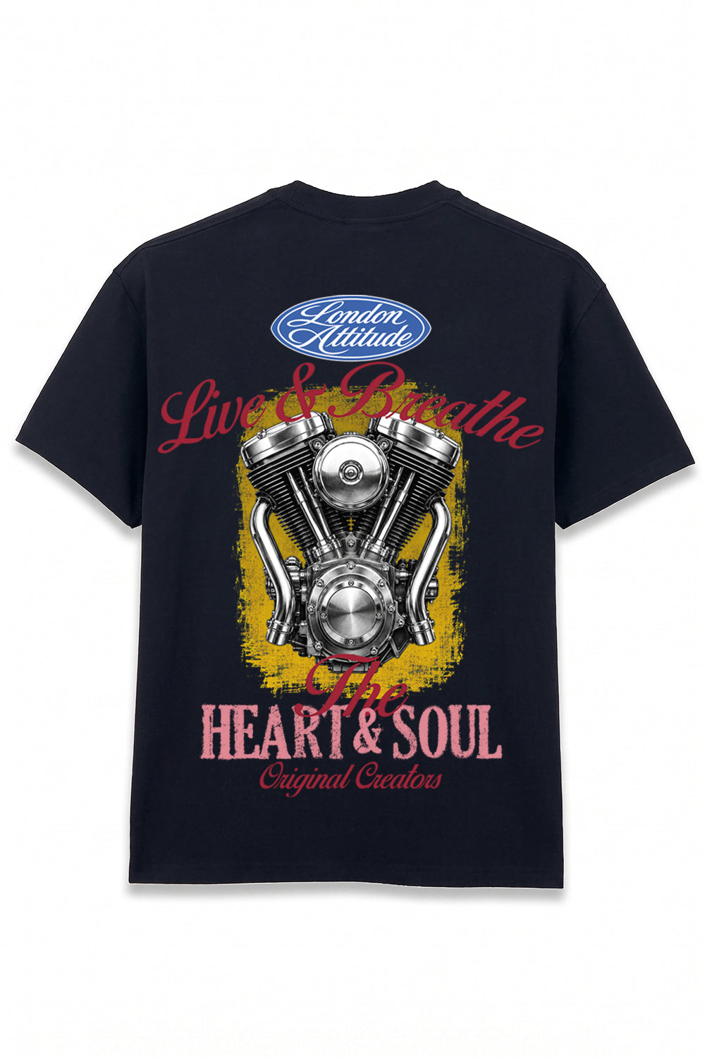 Heart & Soul Oversized Heavyweight Printed T-Shirt