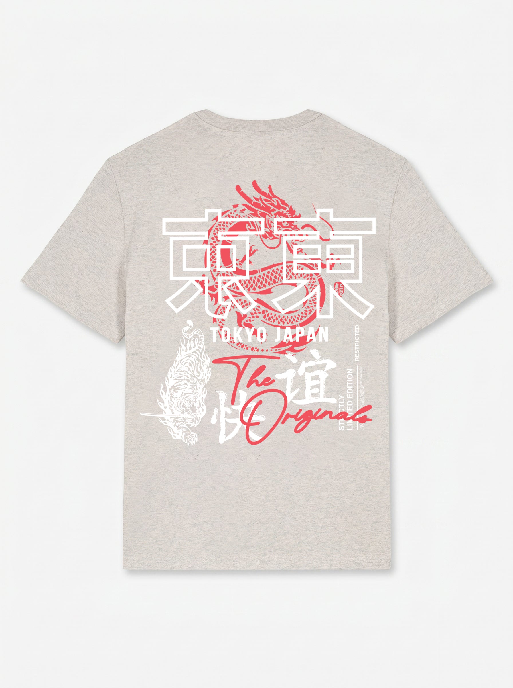 Tokyo Dragon Premium Organic Cotton Relaxed Fit T-Shirt