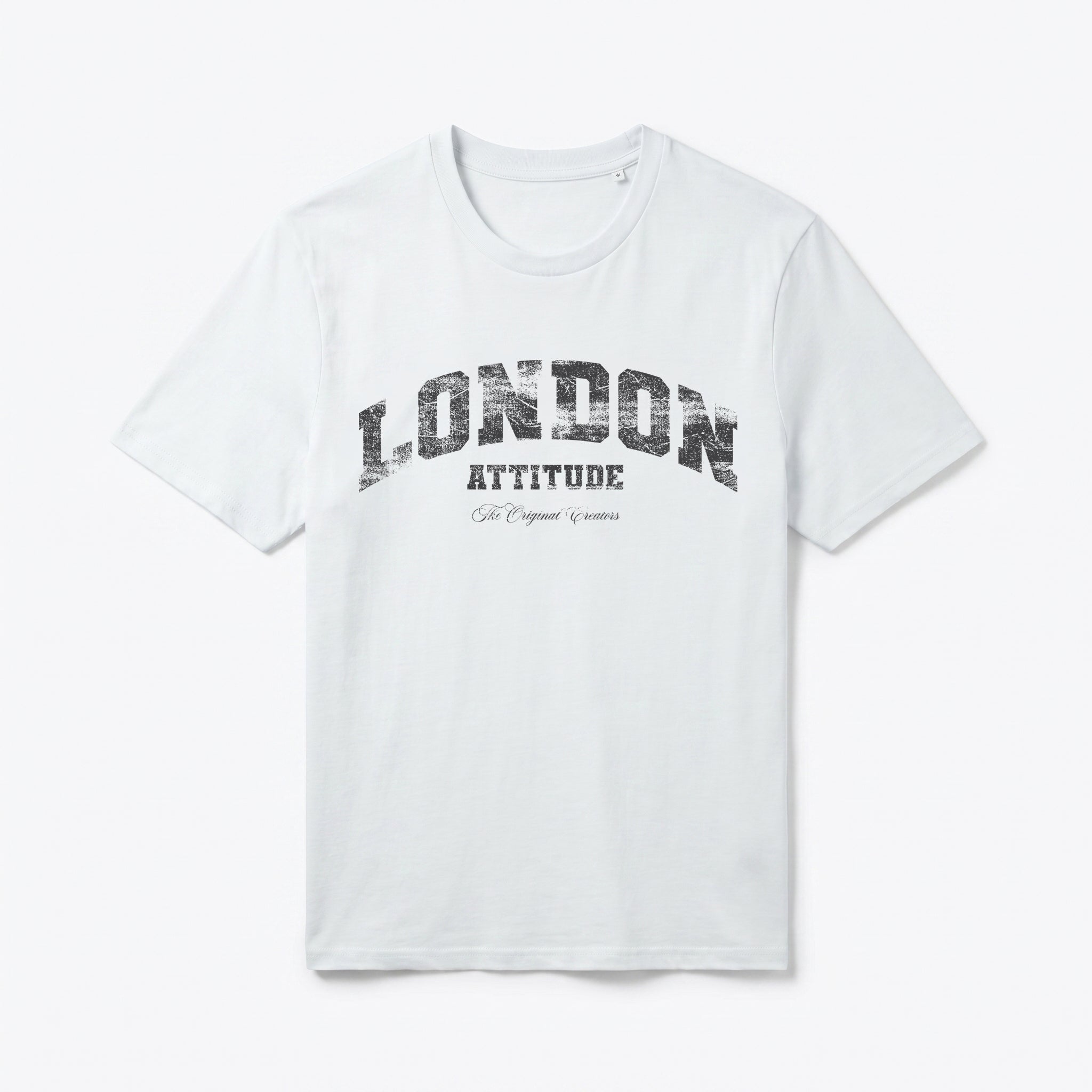Original Creators Premium Organic Cotton T-Shirt with Vintage Black Logo