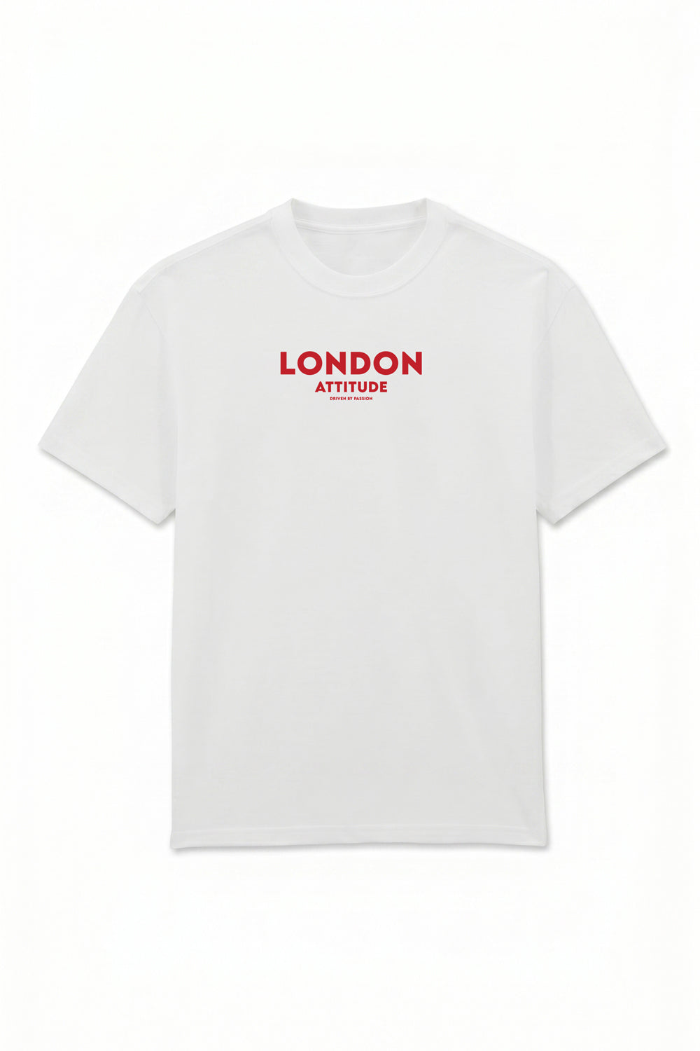 Dragon & Rose Premium Oversized Heavyweight T-Shirt in White