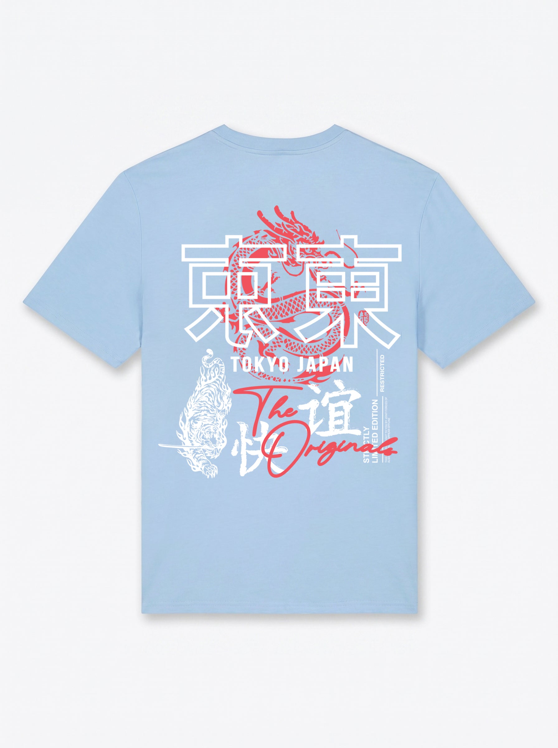 Tokyo Dragon Premium Organic Cotton Relaxed Fit T-Shirt