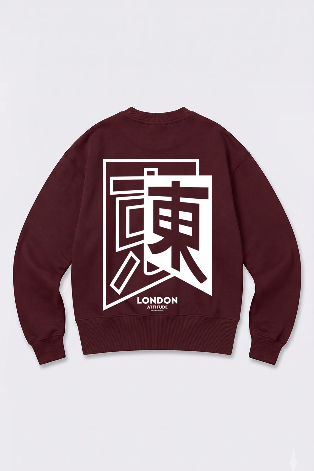 Relaxed Fit Japanese Inspired Graphic Sweatshirt