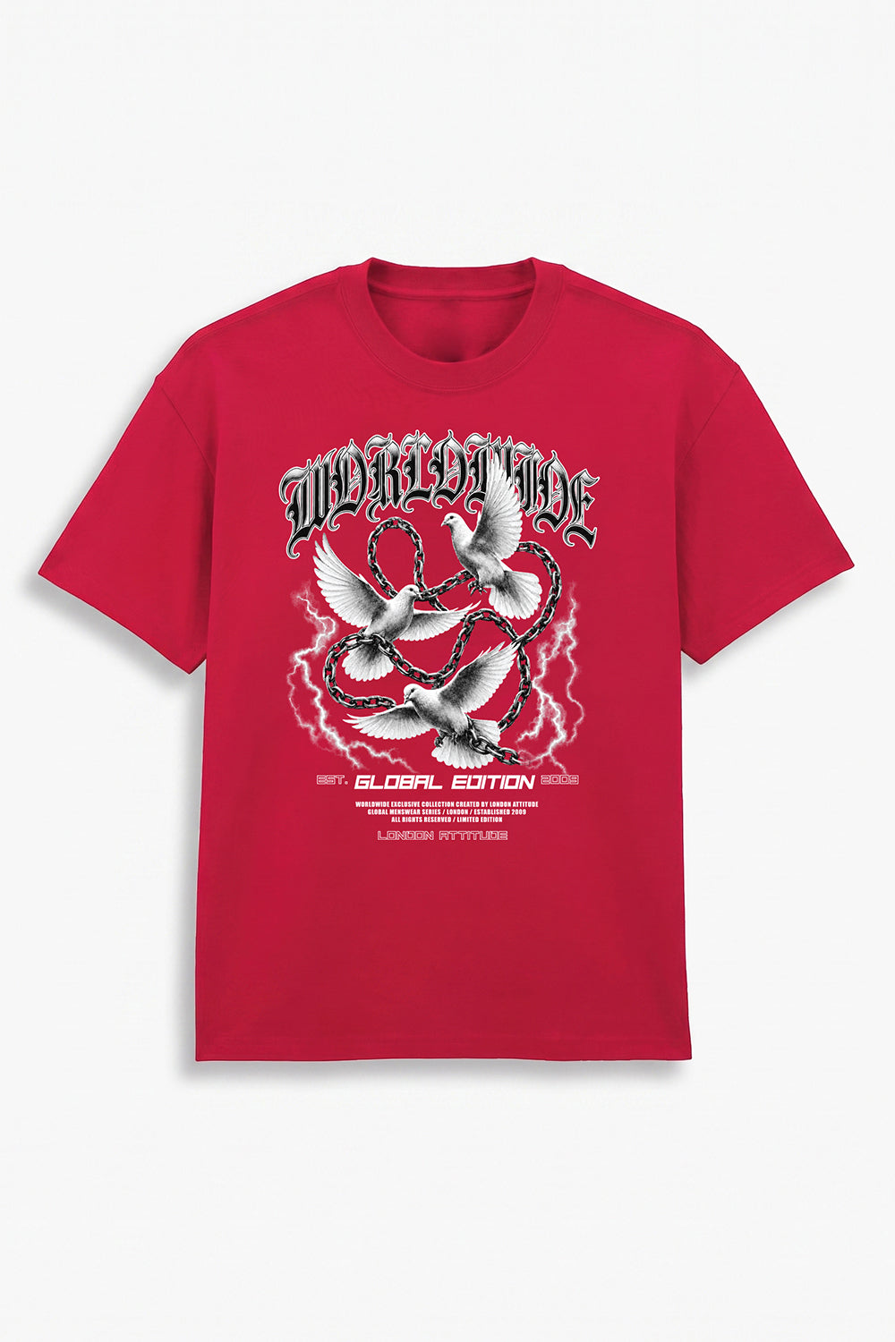 Worldwide Global Edition Oversized Heavyweight Graphic T-Shirt
