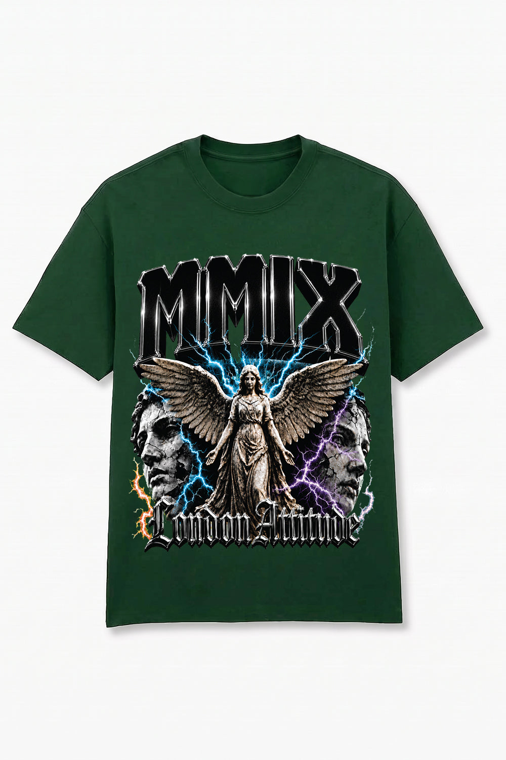 Oversized Heavyweight Angel Graphic T-Shirt