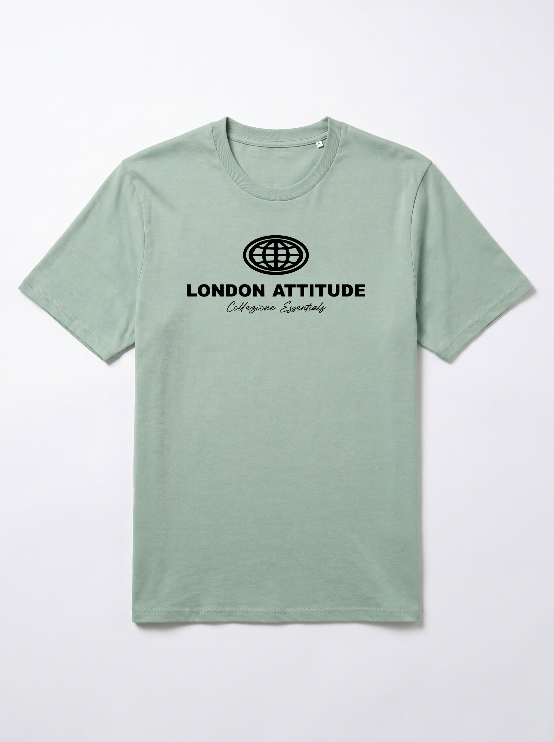 Essential Globe Logo Premium Organic Cotton T-Shirt