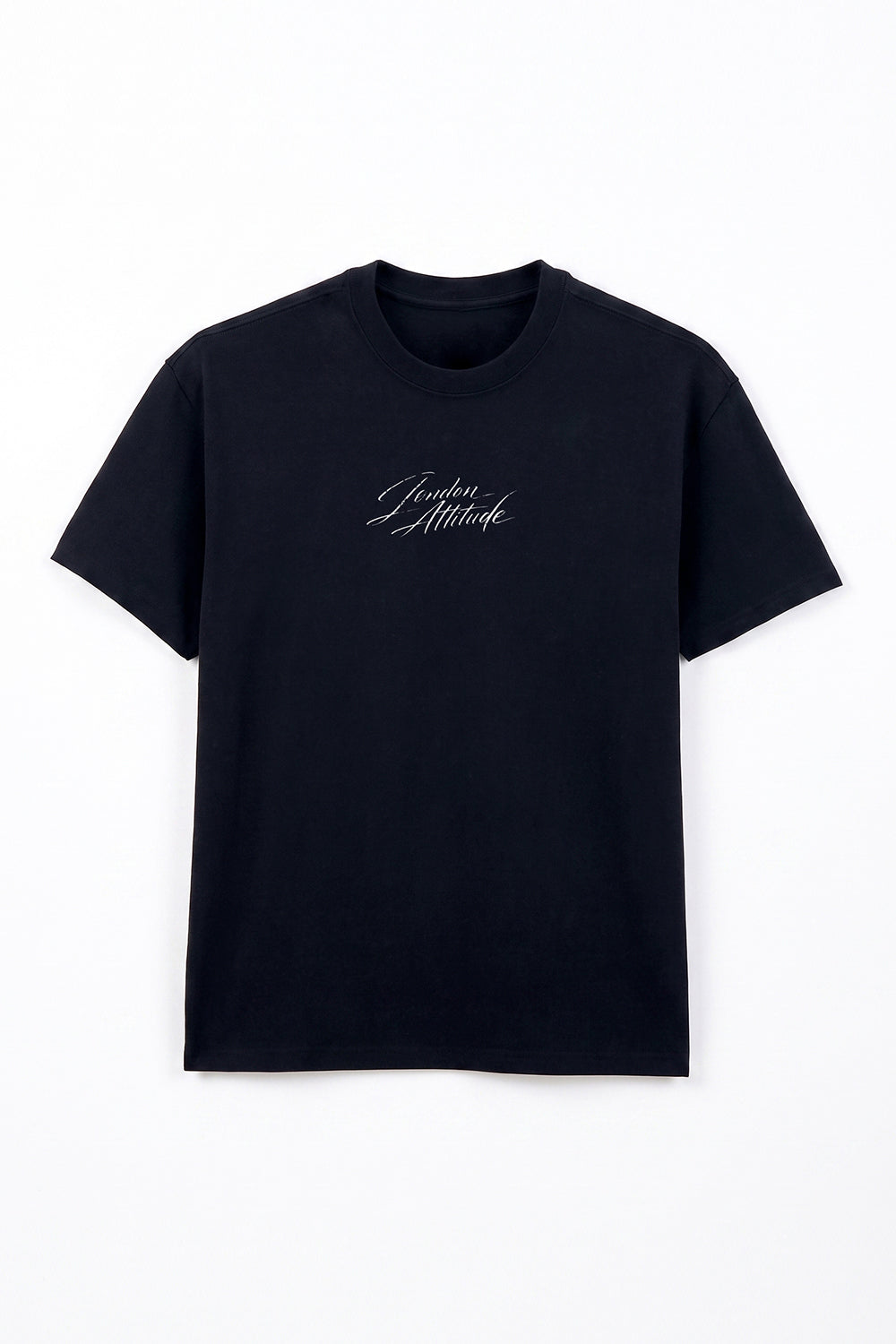 Black Oversized Seville Orange Printed T-Shirt