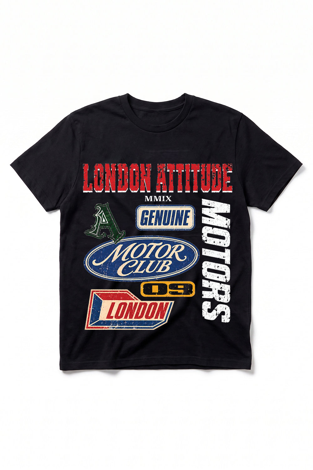 Oversized Heavyweight Vintage Racing T-Shirt