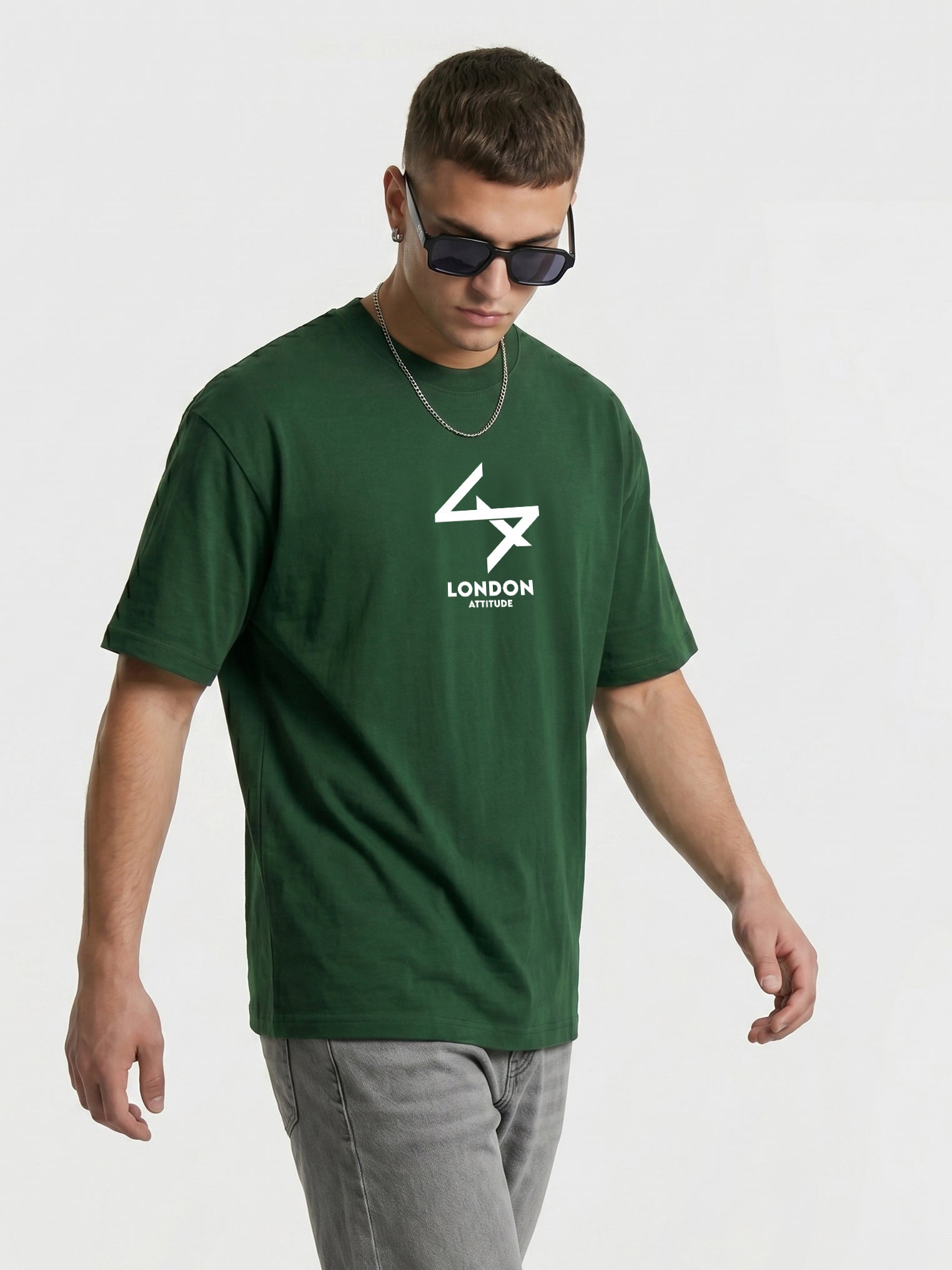 Japanese inspired Oversized Heavyweight Cotton T-Shirt