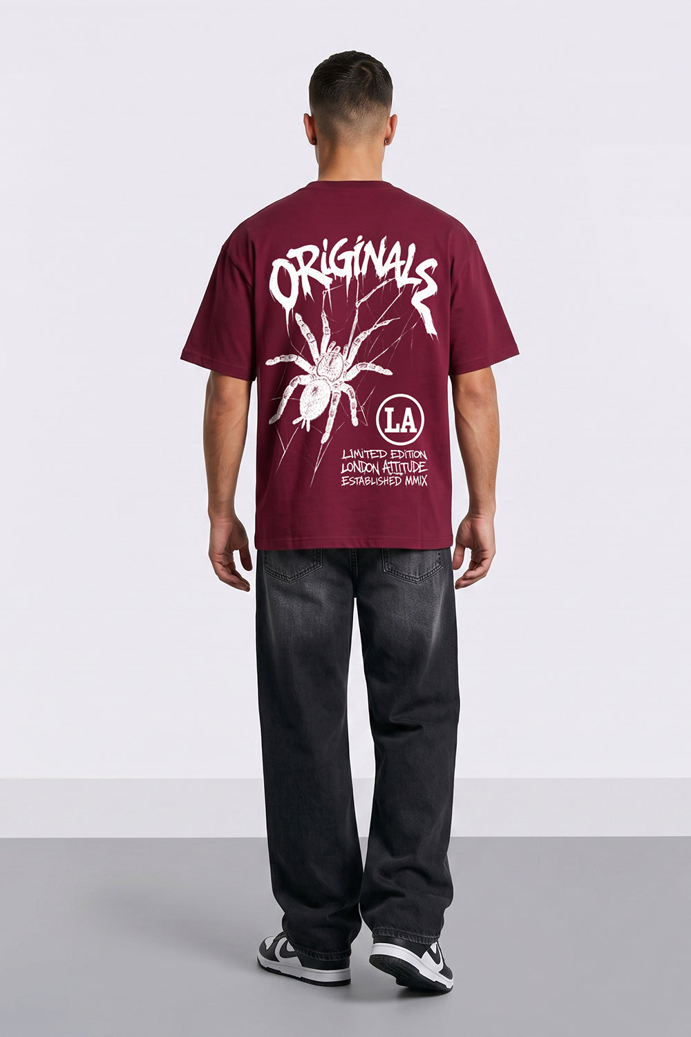 Originals Oversized Heavyweight Spider Graphic T-Shirt