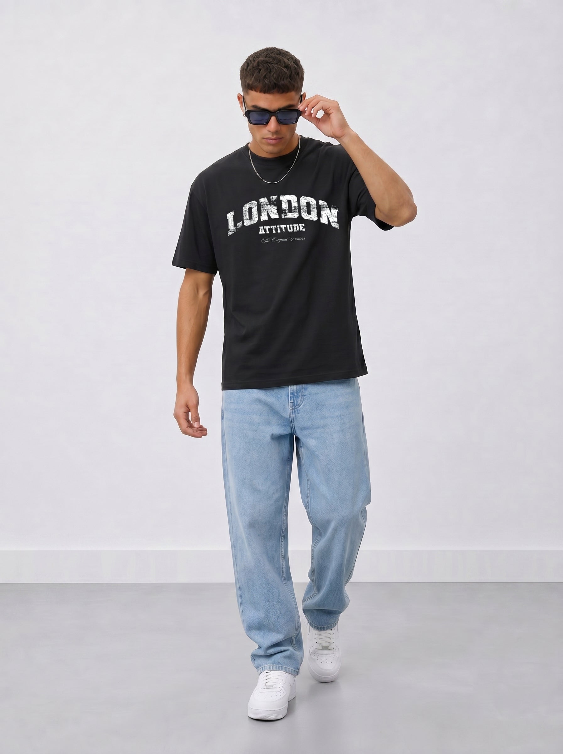 Original Creators Premium Organic Cotton T-Shirt with Vintage White Logo