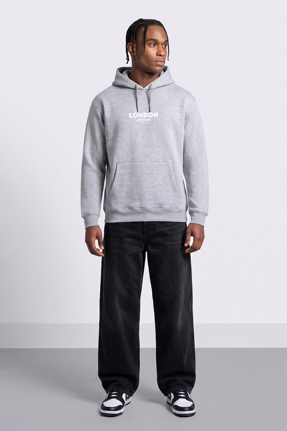 Relaxed Fit Dragon Graphic Hoodie