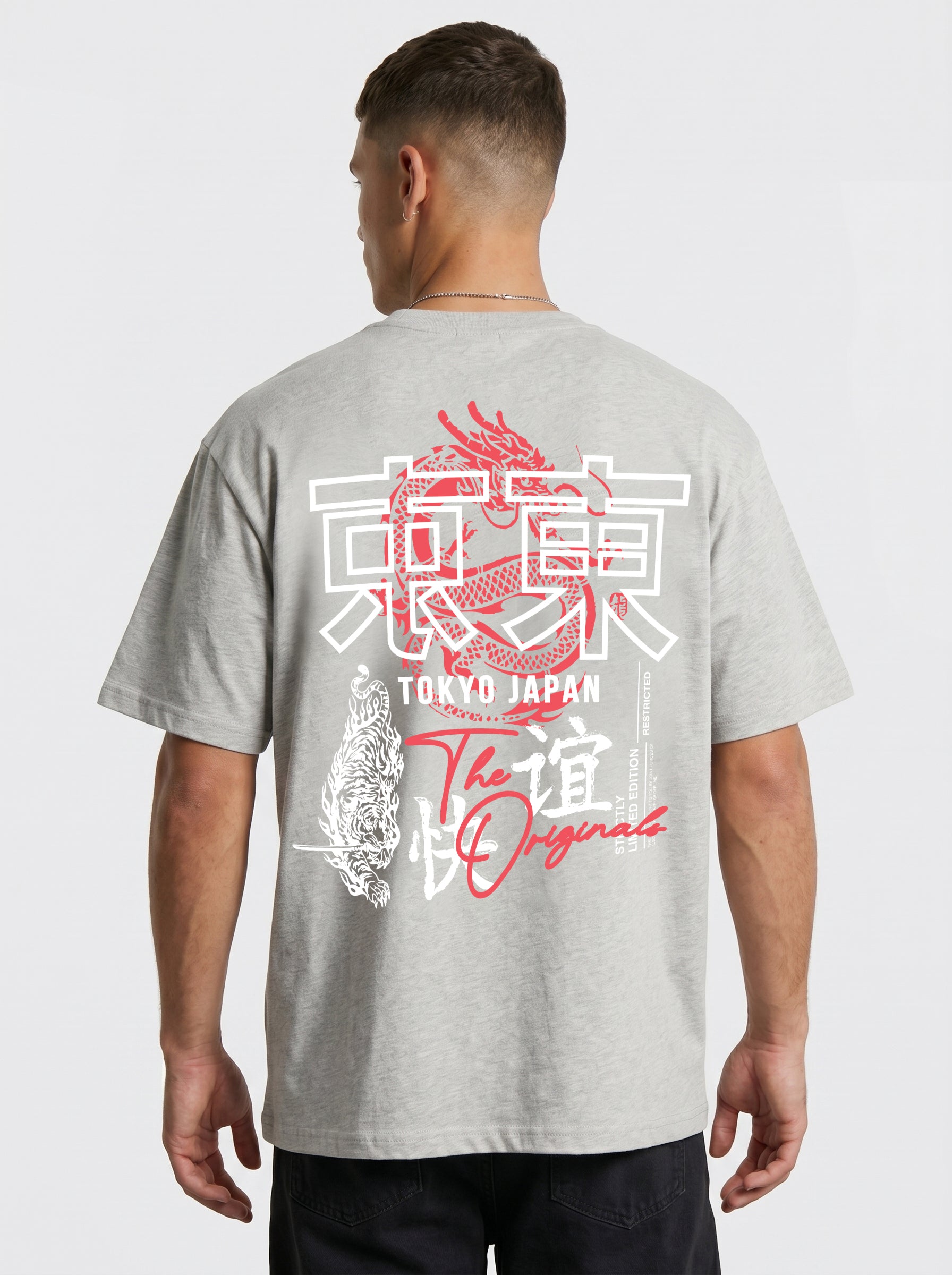 Tokyo Dragon Premium Organic Cotton Relaxed Fit T-Shirt