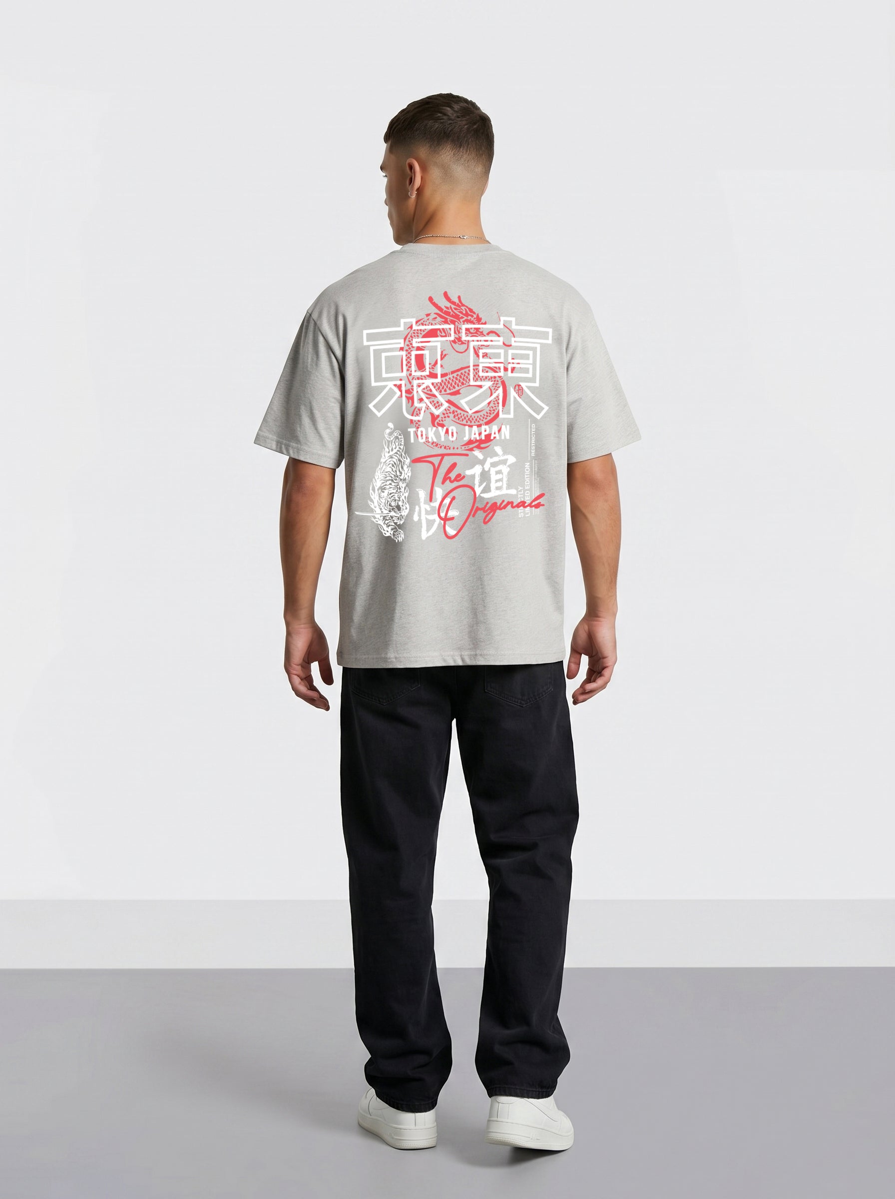 Tokyo Dragon Premium Organic Cotton Relaxed Fit T-Shirt