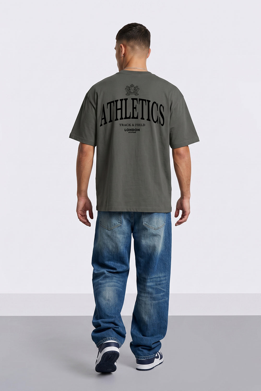 Athletics Premium Graphic T-Shirt in Black Print