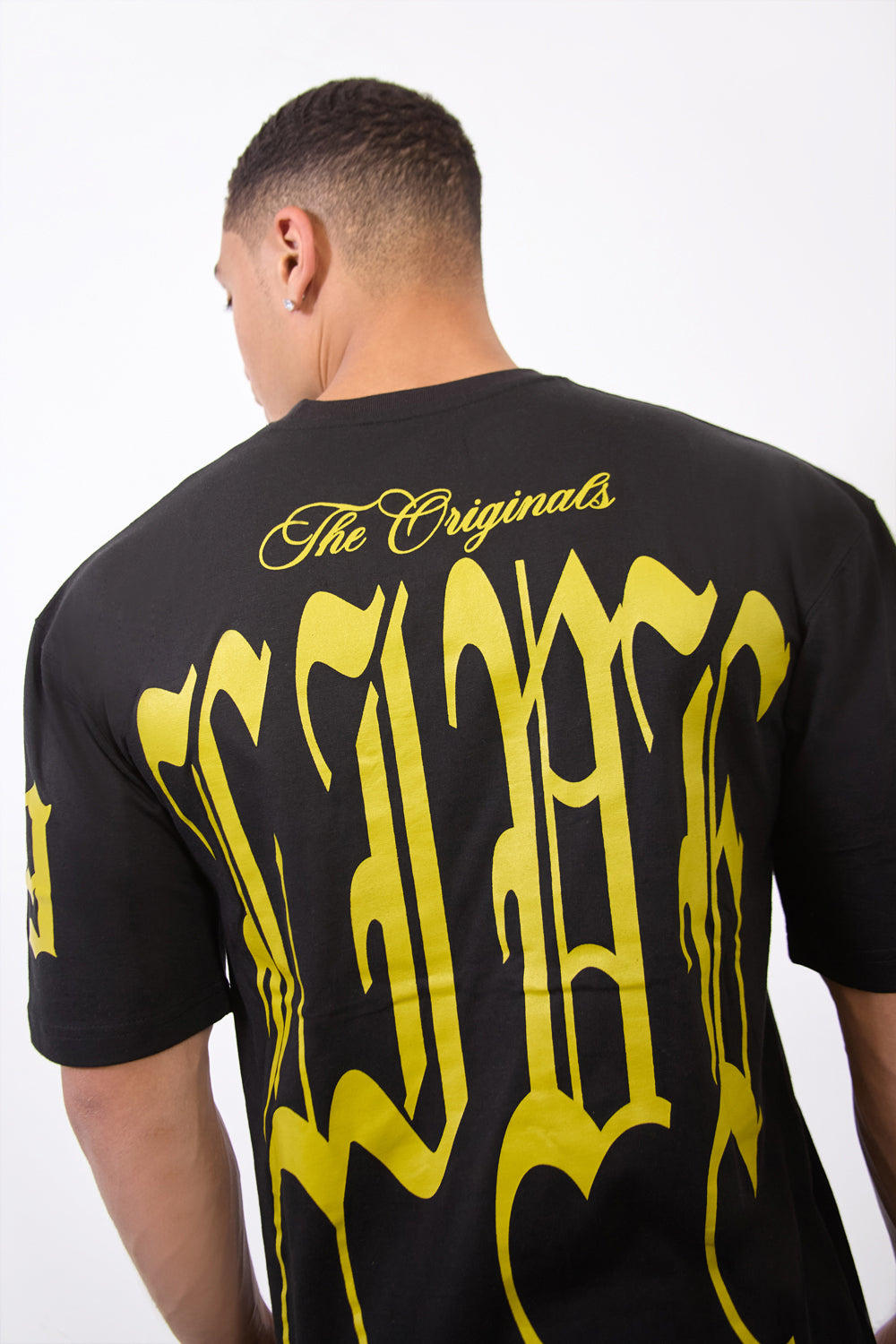 Black “Hope Live” Over Size T-Shirt - London Attitude