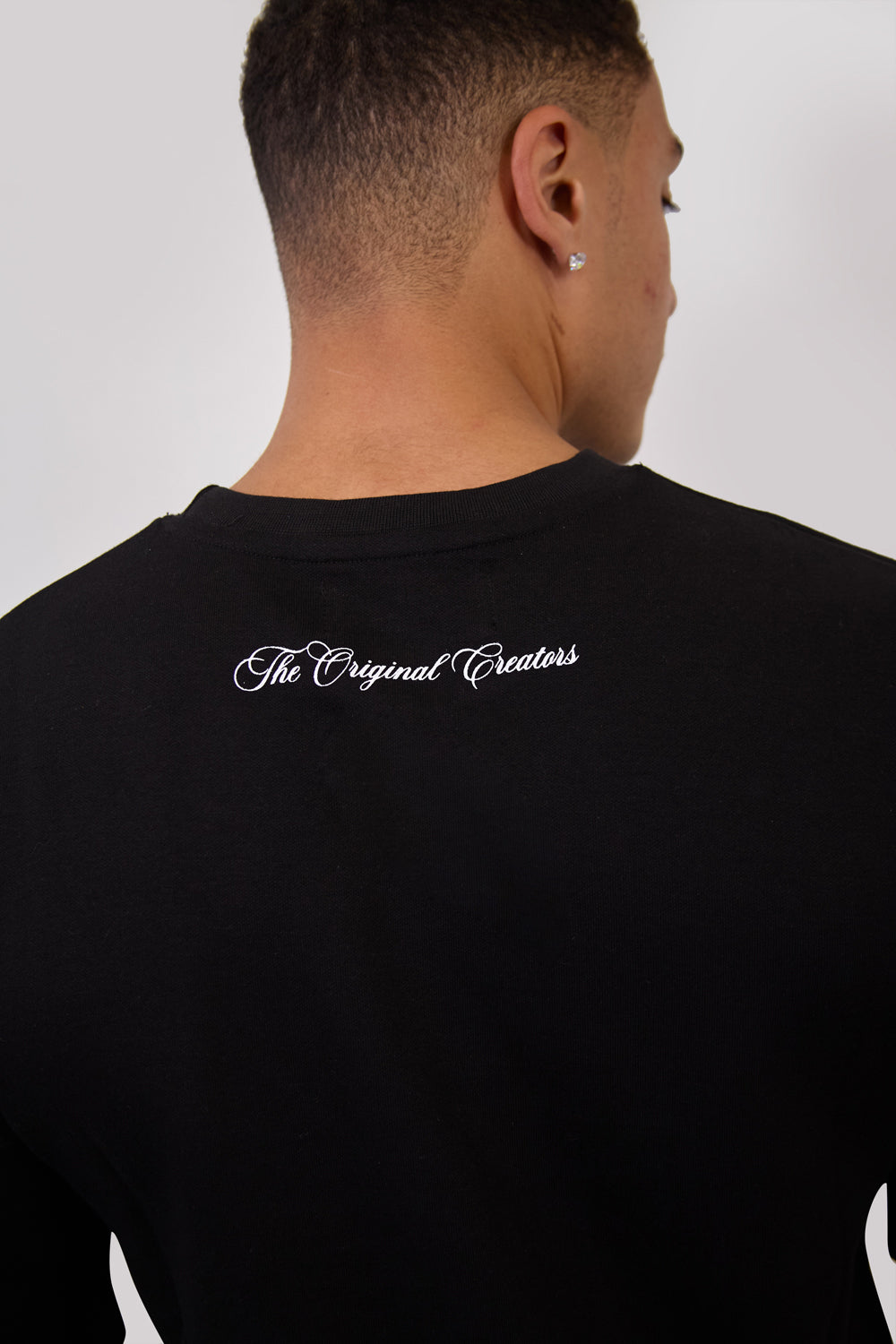 Black Over Size “Epic 09” Originals T-Shirt - London Attitude
