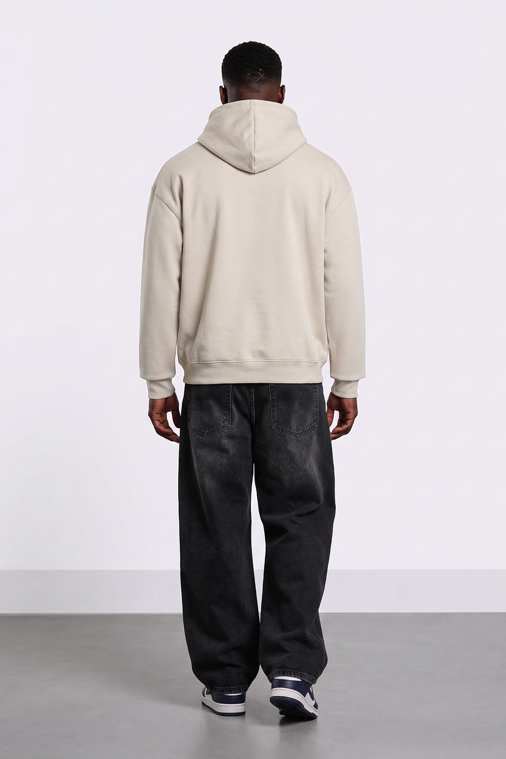 Relaxed Fit Collegiate Graphic Hoodie in Red