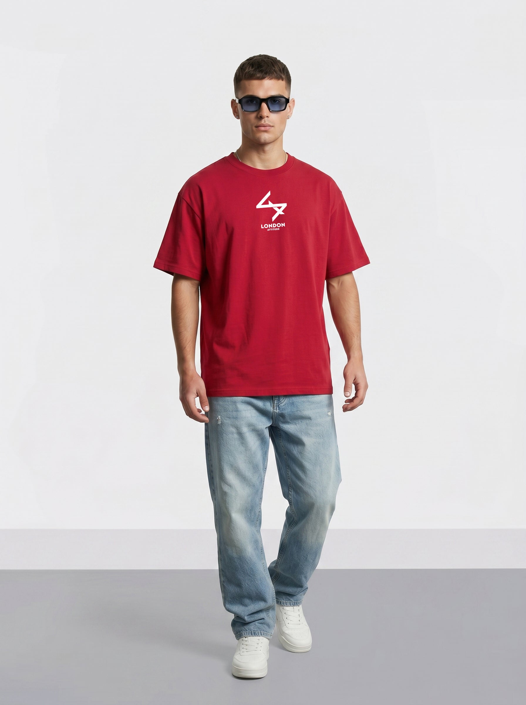 Japanese inspired Oversized Heavyweight Cotton T-Shirt