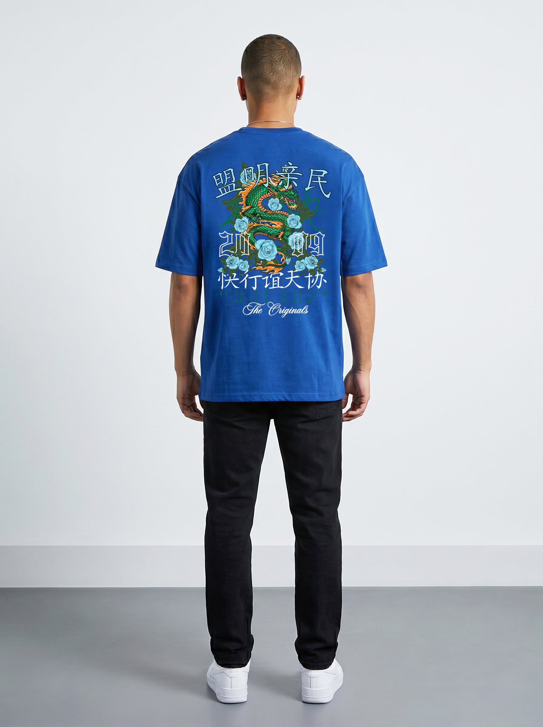Original Creators Dragon Graphic Heavyweight Oversized T-Shirt