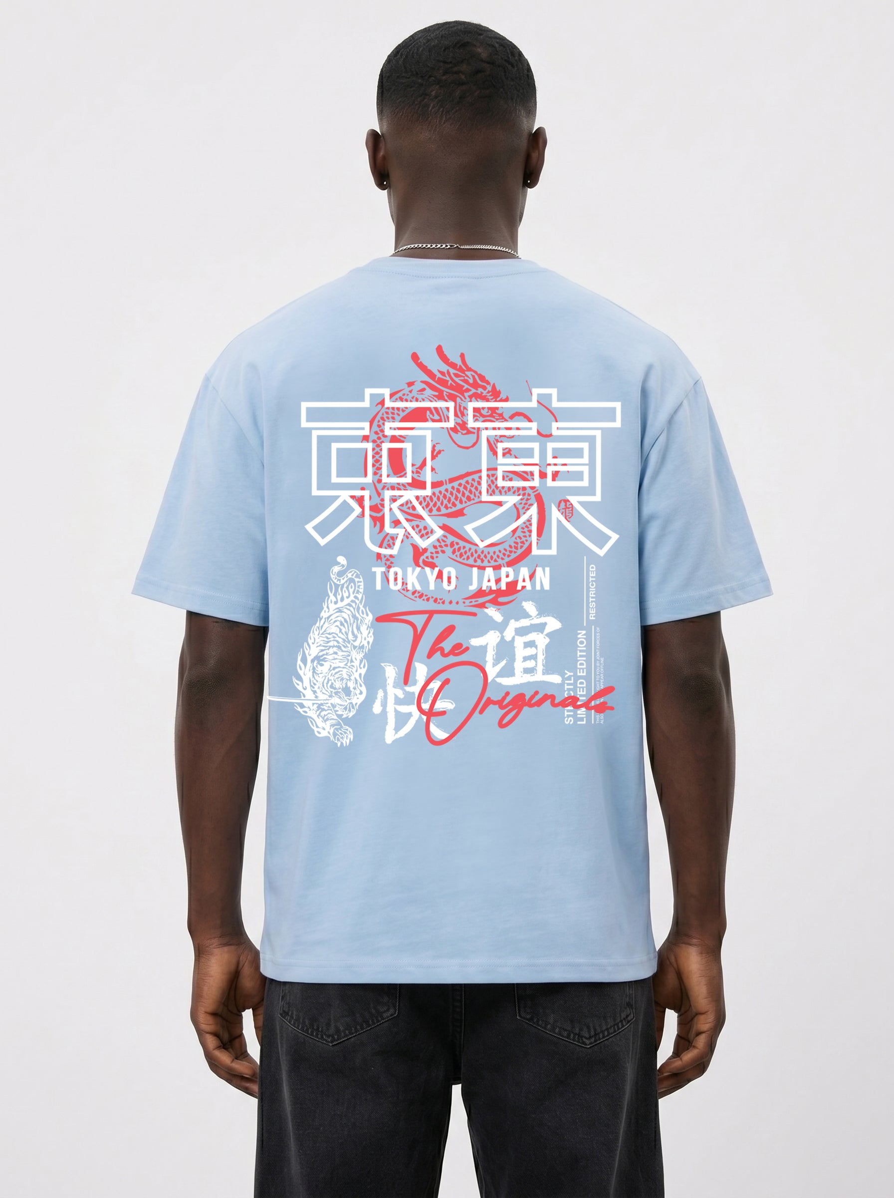 Tokyo Dragon Premium Organic Cotton Relaxed Fit T-Shirt
