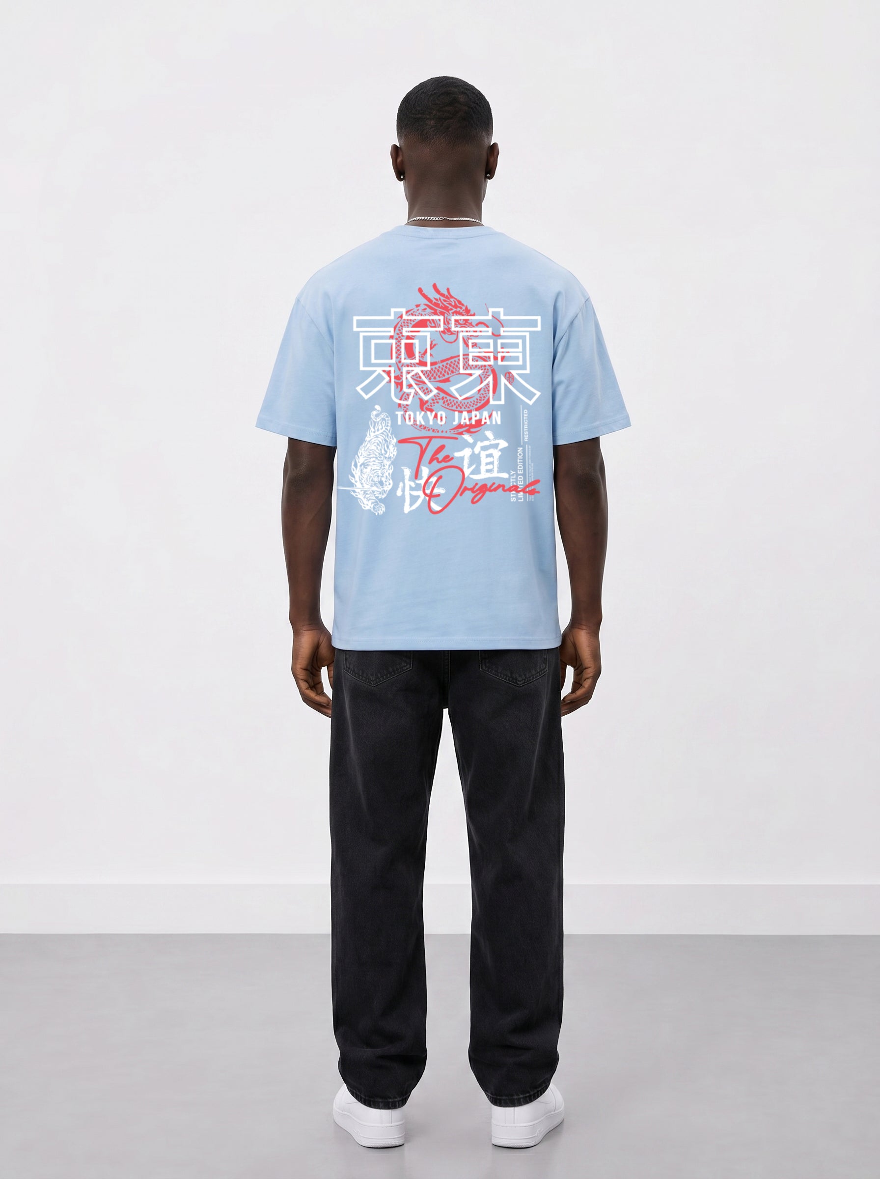 Tokyo Dragon Premium Organic Cotton Relaxed Fit T-Shirt
